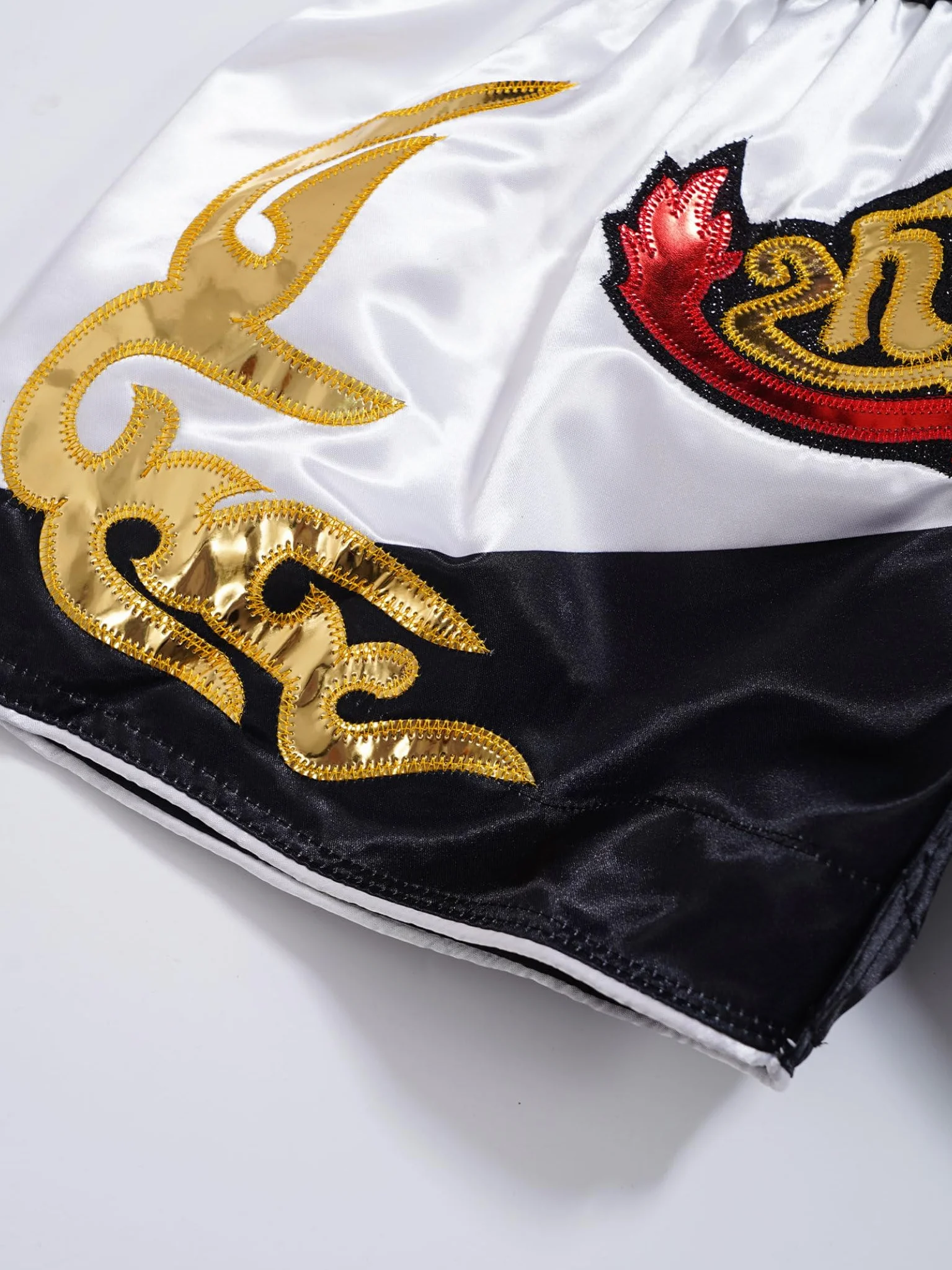 Pantalones cortos de Muay Thai para niños, boxeo, kickboxing
