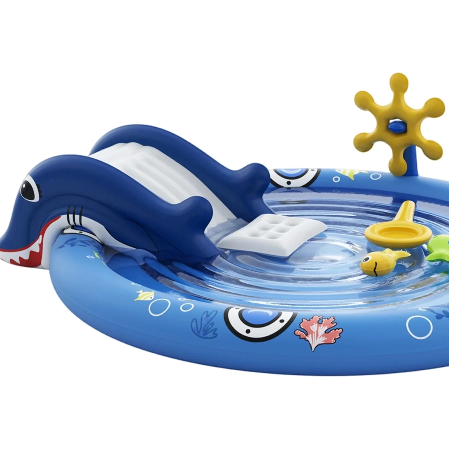 Piscina Hinchable Infantil Colchoneta Hinchable Divertida y Adorable | Piscina de natación infantil Para jugar con agua en verano al aire libre jardín patio terraza parque casa vacaciones