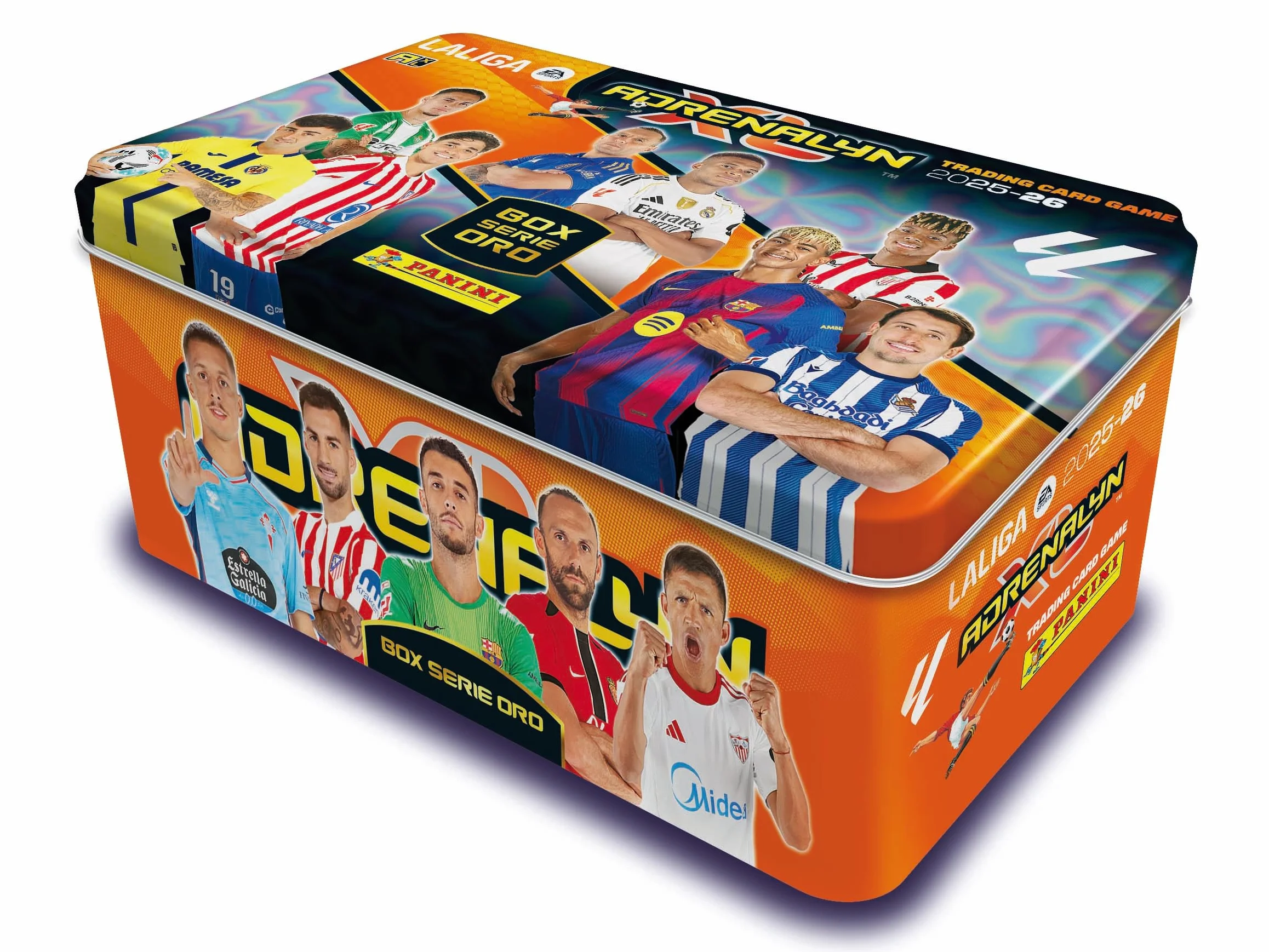 Tin Box Serie Oro Adrenalyn 2025/2026