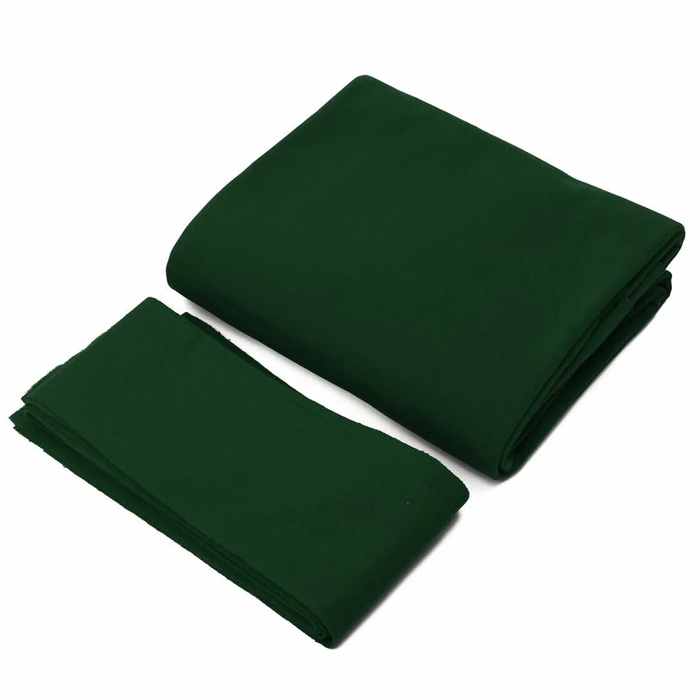 Paño de Mesa de Billar Lana peinada Nailon Home Hotel 7/8/9 pies Tapete 6 Piezas Profesional Durable