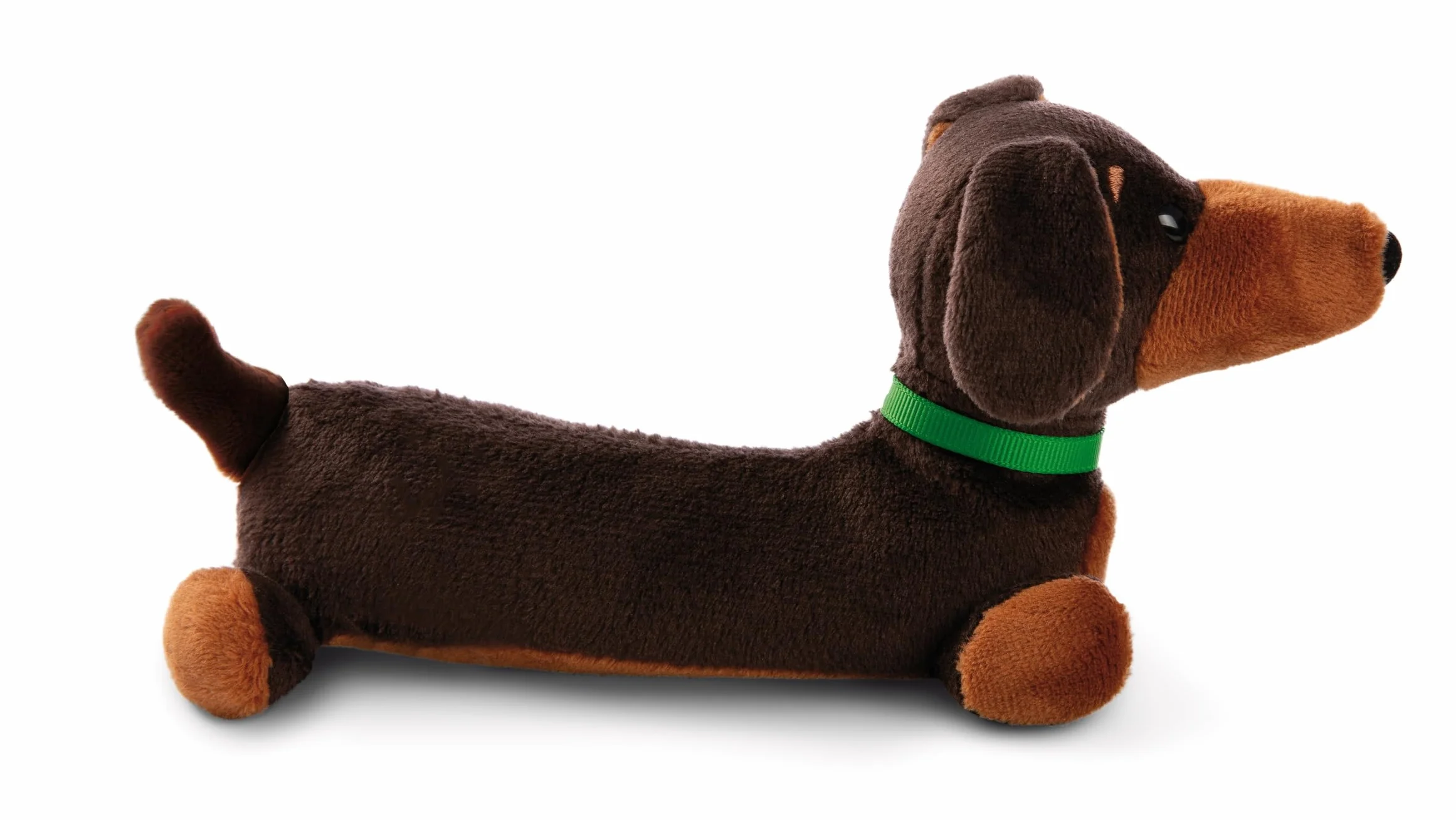NICI-Peluche Perro Salchicha 20cm acostado marrón-Sostenible, Hecho de Suave Tejido Peludo, Ideal para Jugar y abrazar, Tanto para niños como para Adultos Una excelente Idea de Regalo, Color (49821)