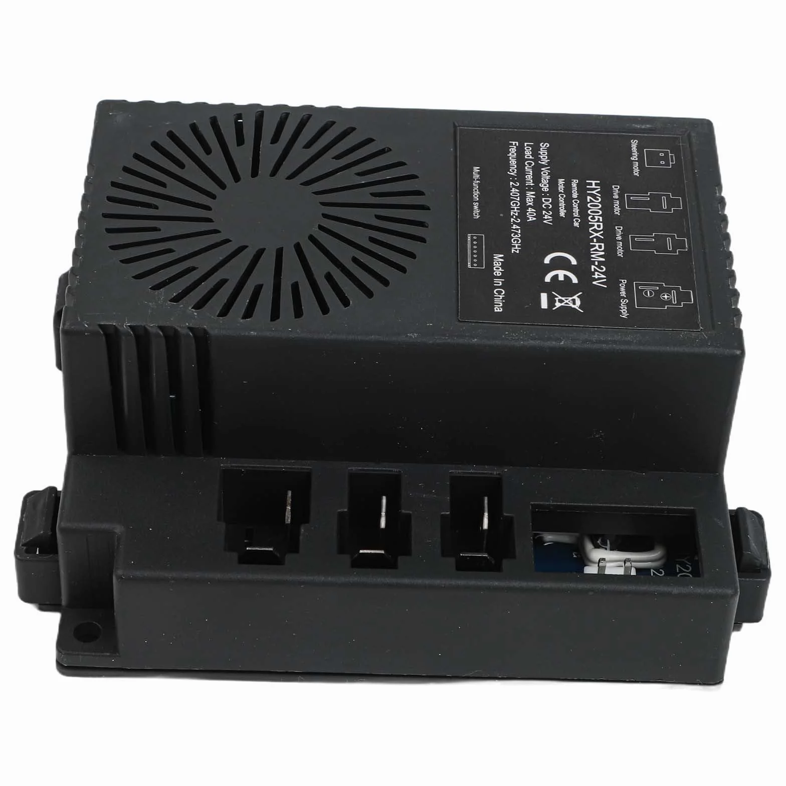 2 mandos a distancia 4 G receptor HY2005RX RM 24V niños controlador de coche eléctrico de repuesto actualización de función de arranque lento conexión simple ampliamente compatible
