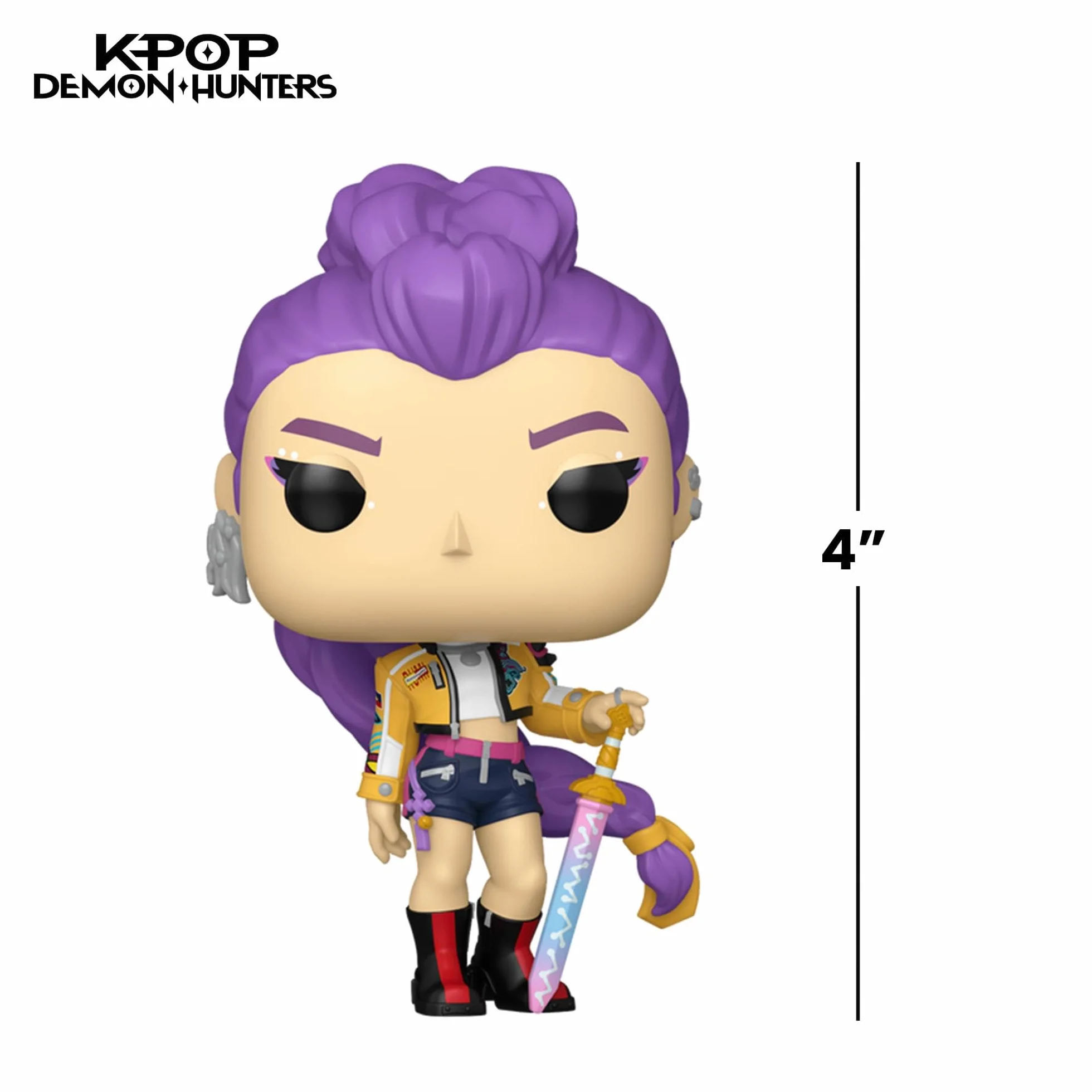 Funko Pop! Animation: KPOP Demon Hunters - Rumi - Figura de Vinilo Coleccionable - Idea de Regalo - Mercancia Oficial - Juguetes para Niños y Adultos - Movies Fans