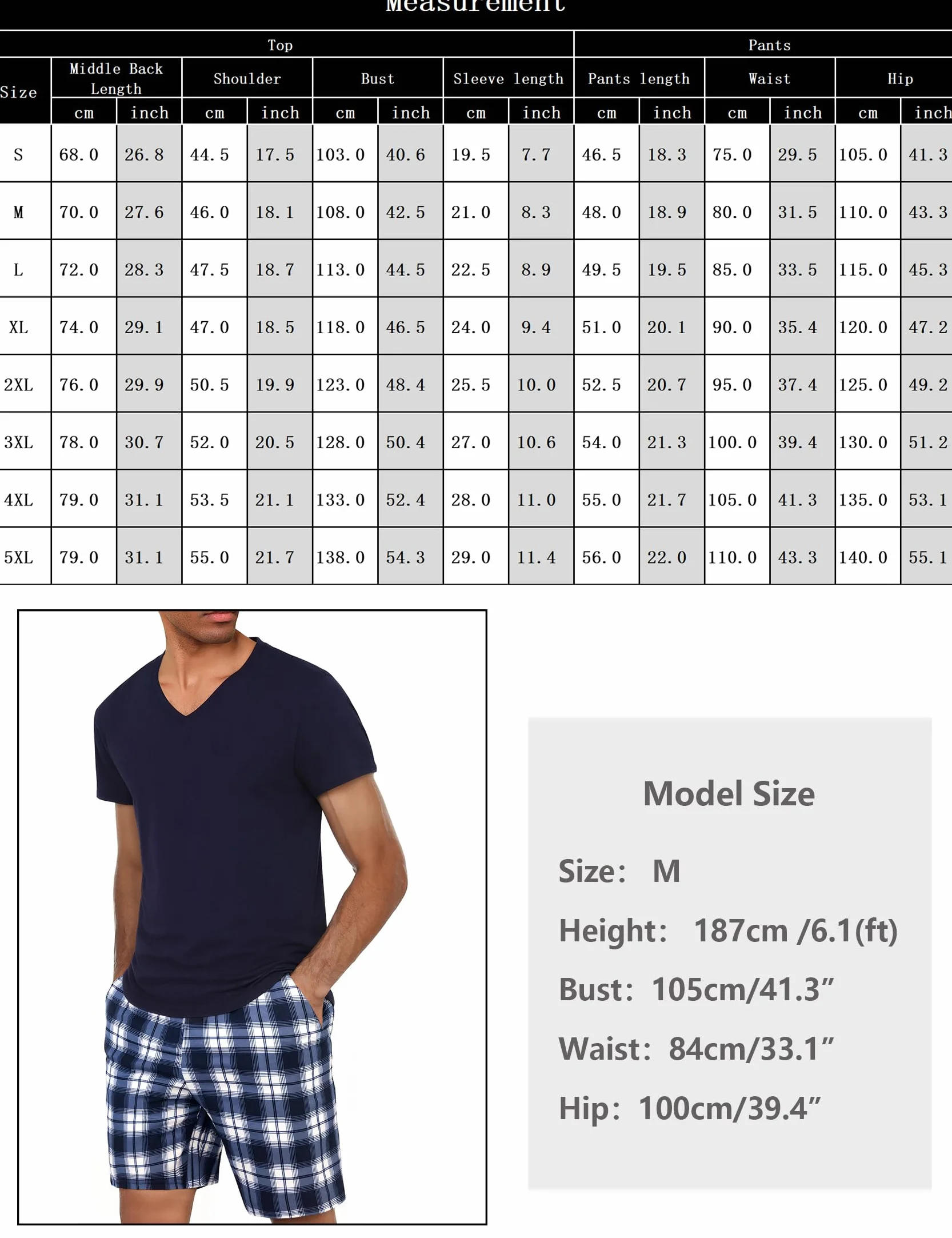 Bresdk Pijama Hombre Algodón Manga Corta Verano Conjunto de Pijamas Cortos