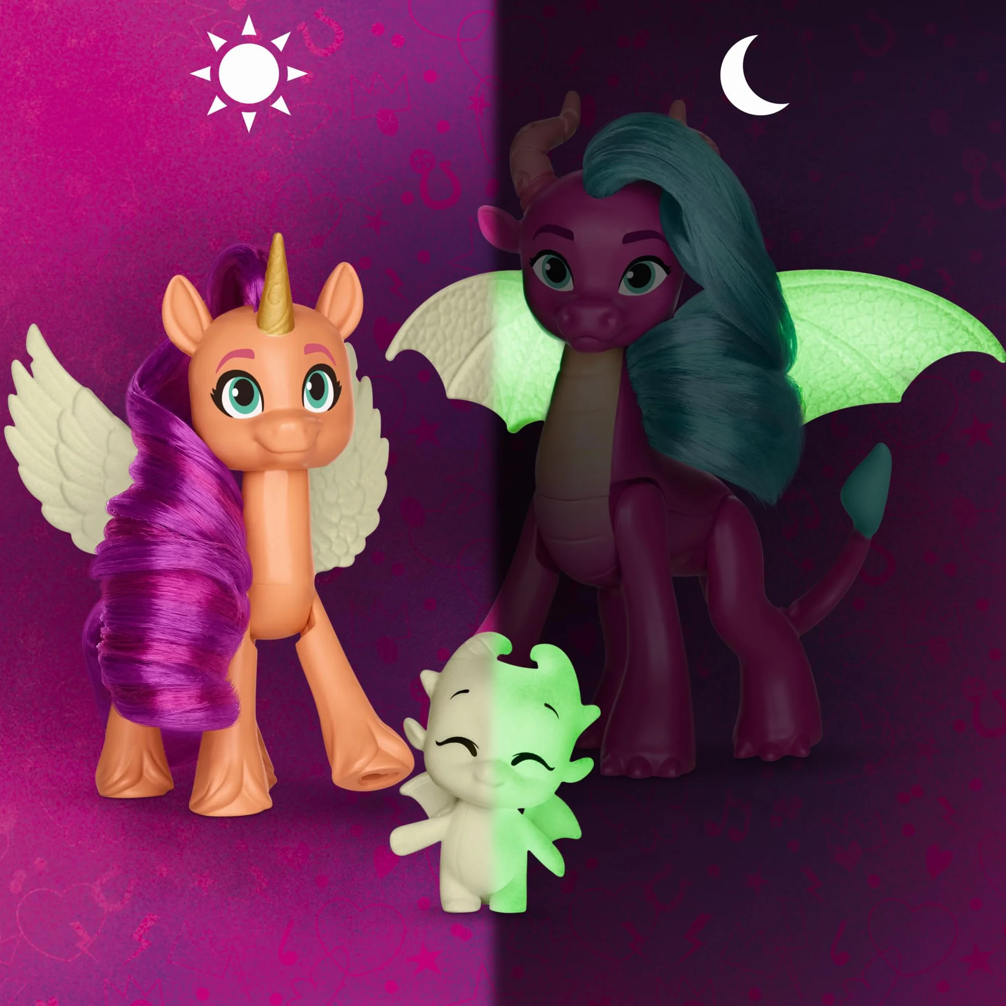 My Little Pony: Cuenta tu Historia - Sorpresa Fluorescente de Dragón