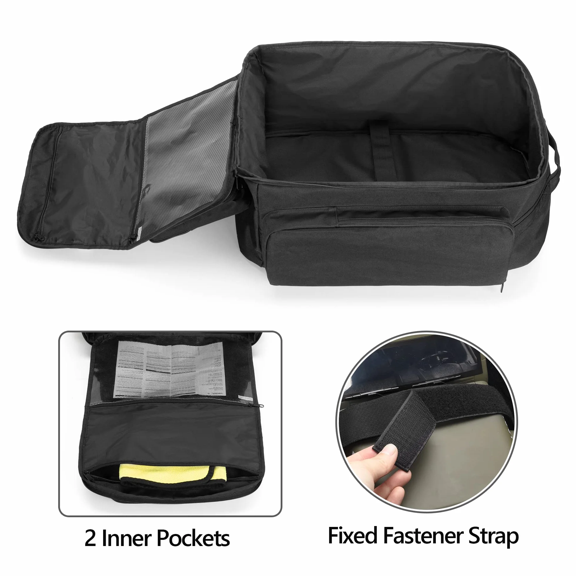 GOBUROS Mochila RC para coche 1/10, bolsa de almacenamiento con múltiples bolsillos