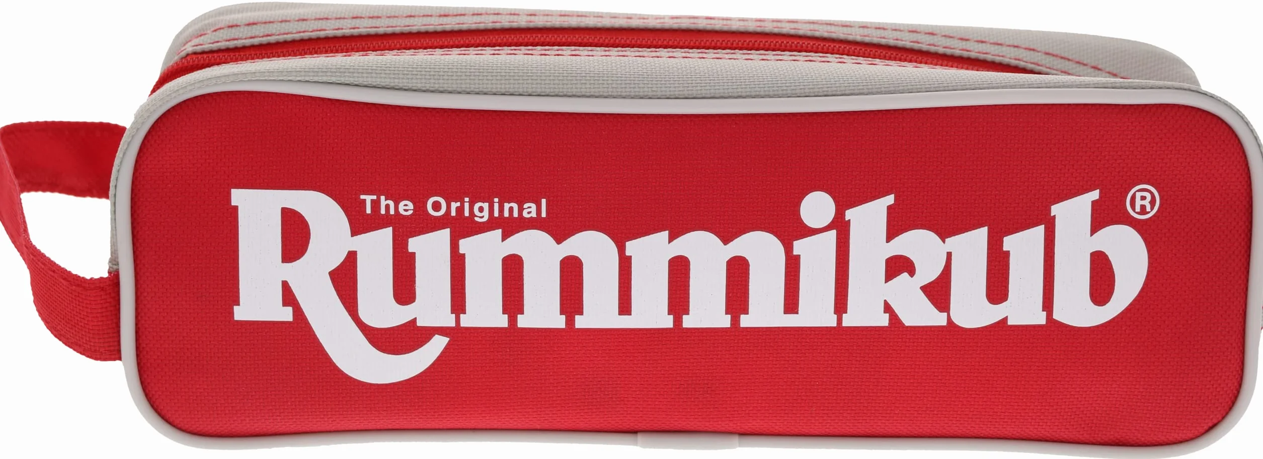 RUMMIKUB - Compact Travel Edition - Juego de Mesa de Viaje para Niños y Adultos - A Partir de 6 Años - Incluye Bolsa de Transporte - Versión Portátil - de 2 a 4 Jugadores