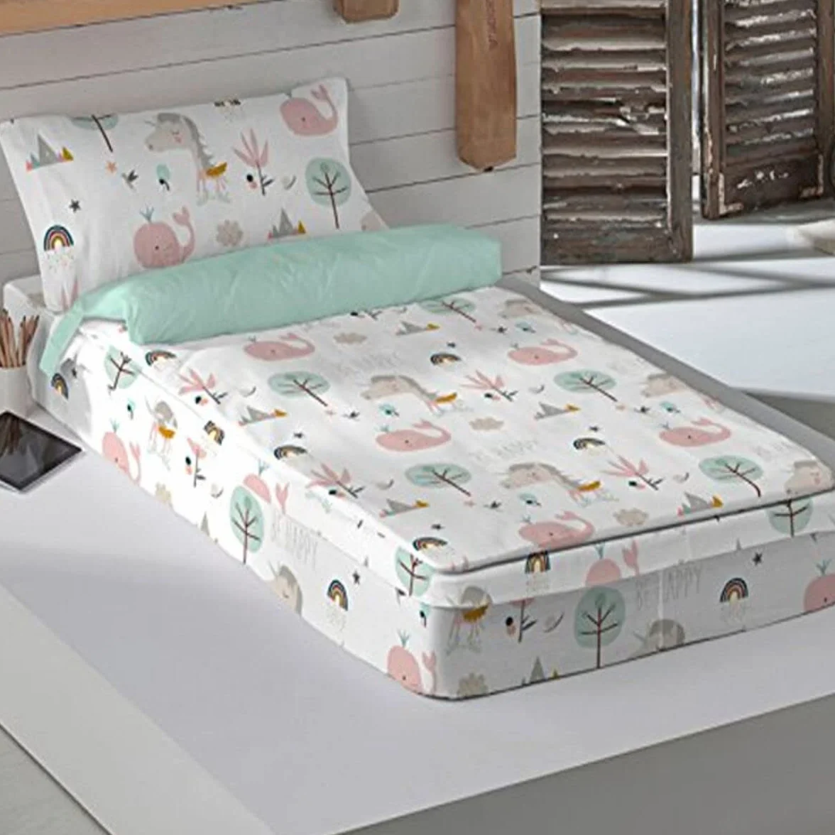 Saco Nórdico sin Relleno Rainbowland Haciendo el Indio (90 x 190 cm) (Cama de 90)