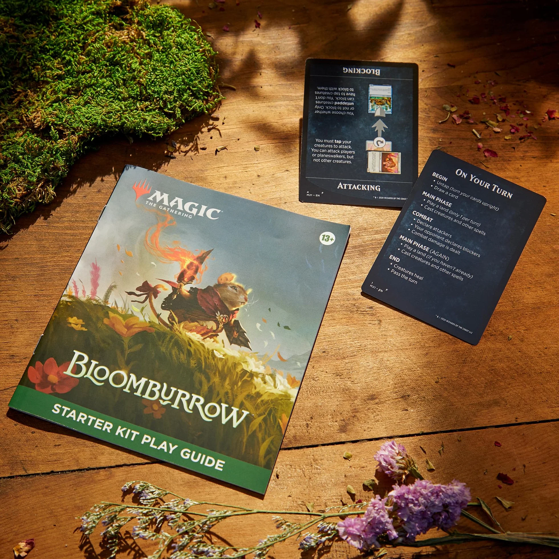 Kit de inicio de Bloomburrow, de Magic: The Gathering - 2 mazos listos para jugar (Versión en Español)