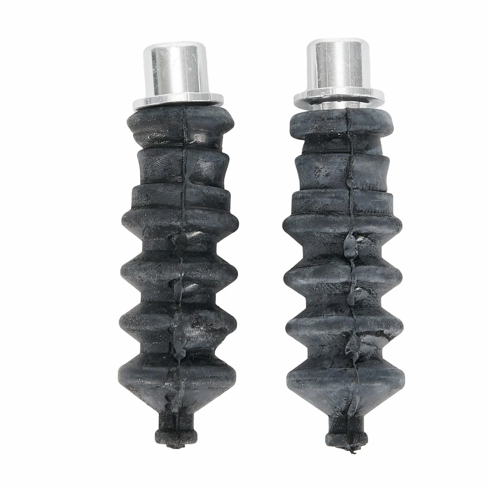 Rendimiento mejorado con 2 fuelles de goma impermeables para el timón de tu barco RC