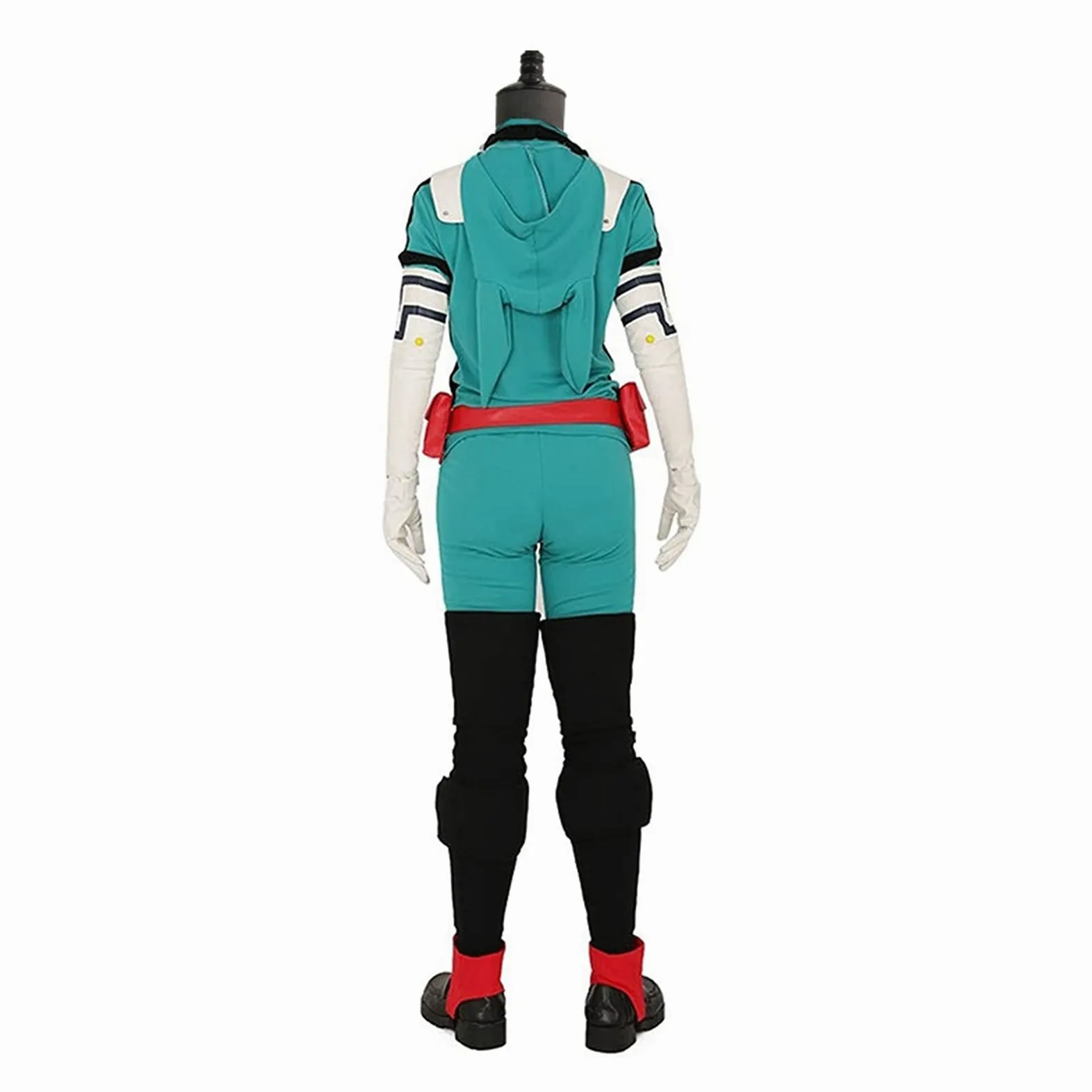 CENZY Anime My Hero Academia Cosplay Midoriya Izuku Deku Batalla Cosplay Disfraz Unisex Conjunto de Disfraz de Halloween Peluca Cabello (Color: Disfraz, Tamaño: L)
