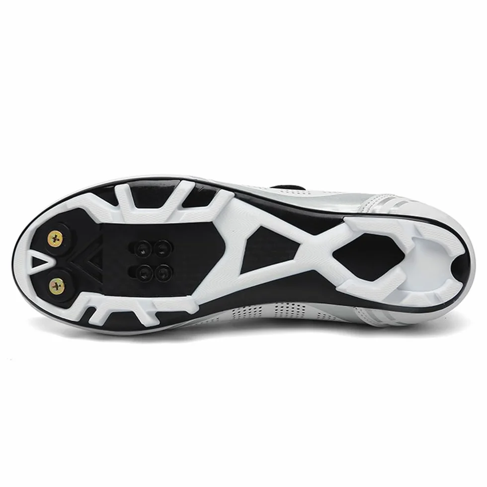 Hixingo Zapatilla Ciclismo Hombre Mujer Zapatos Bicicleta Montaña MTB SPD Lock 36-47 EU