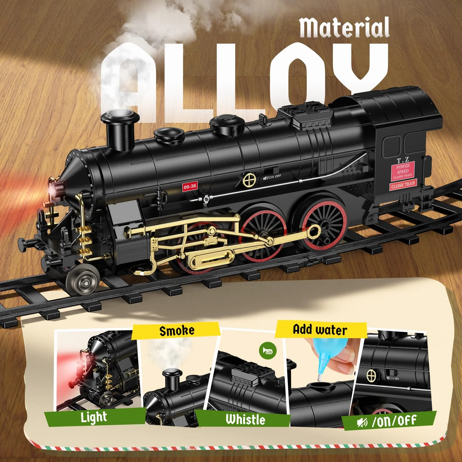 Juego de tren de aleación