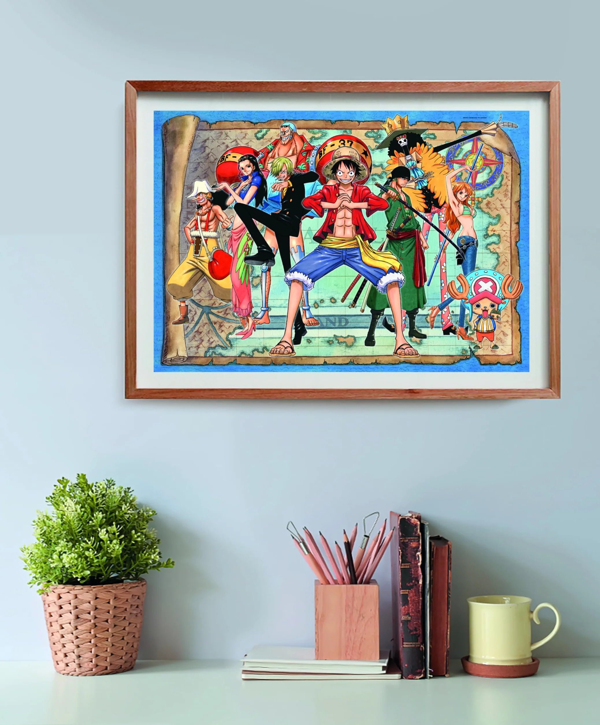 Clementoni - Puzzle Adulto One Piece 500 Piezas Caja Cubo edición Especial - Desde 14 años (35137)
