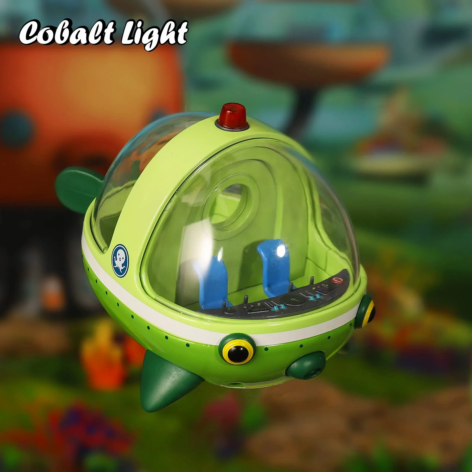 Oct GUP E Compatible con octonautas Juguetes, Barco de Rescate de Metal Octopod Castle Barnacles Kwazii Shellington Tweak Dashi Peso Regalos de cumpleaños para niños