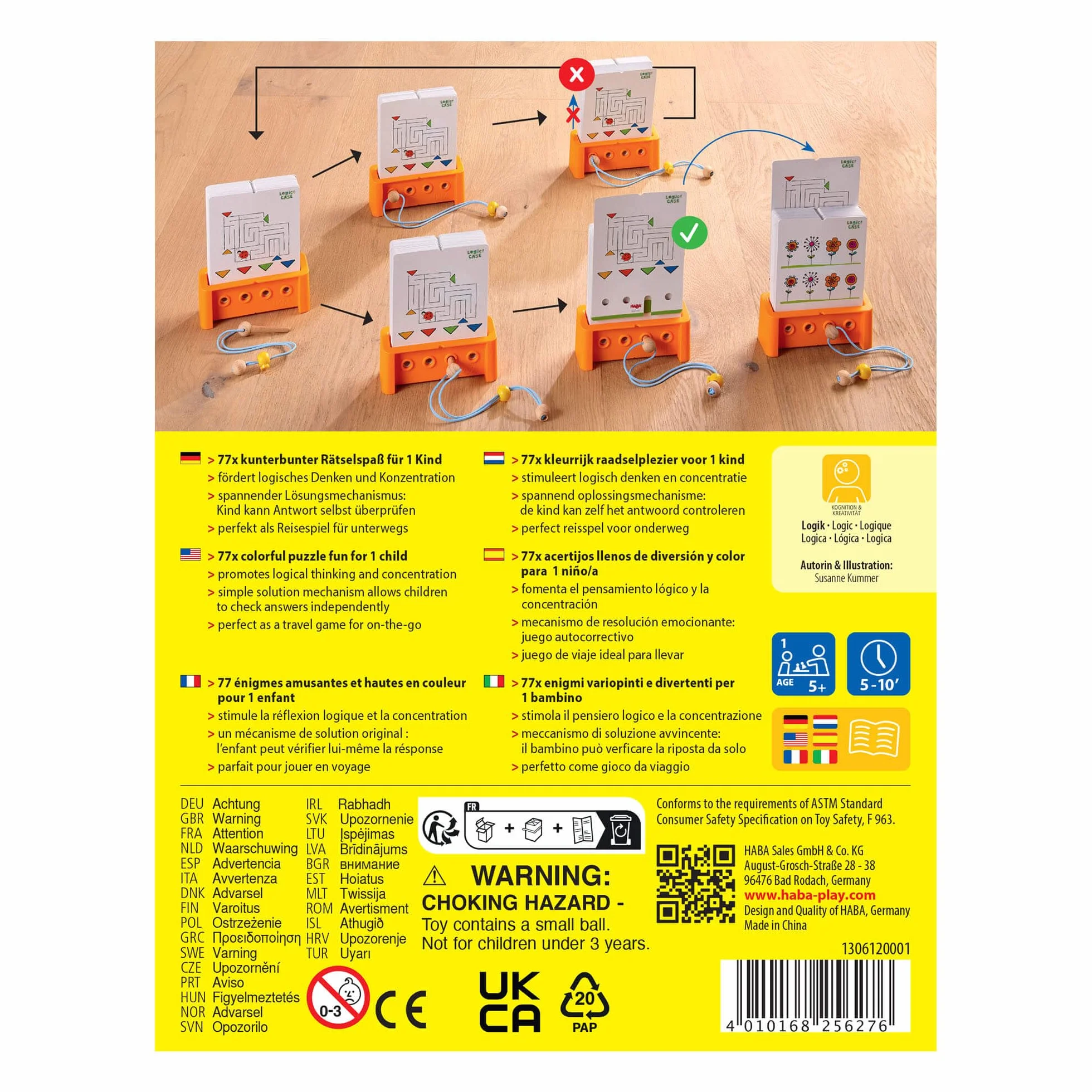 HABA LogiCASE Set de Iniciación 5+ Juego Educativo