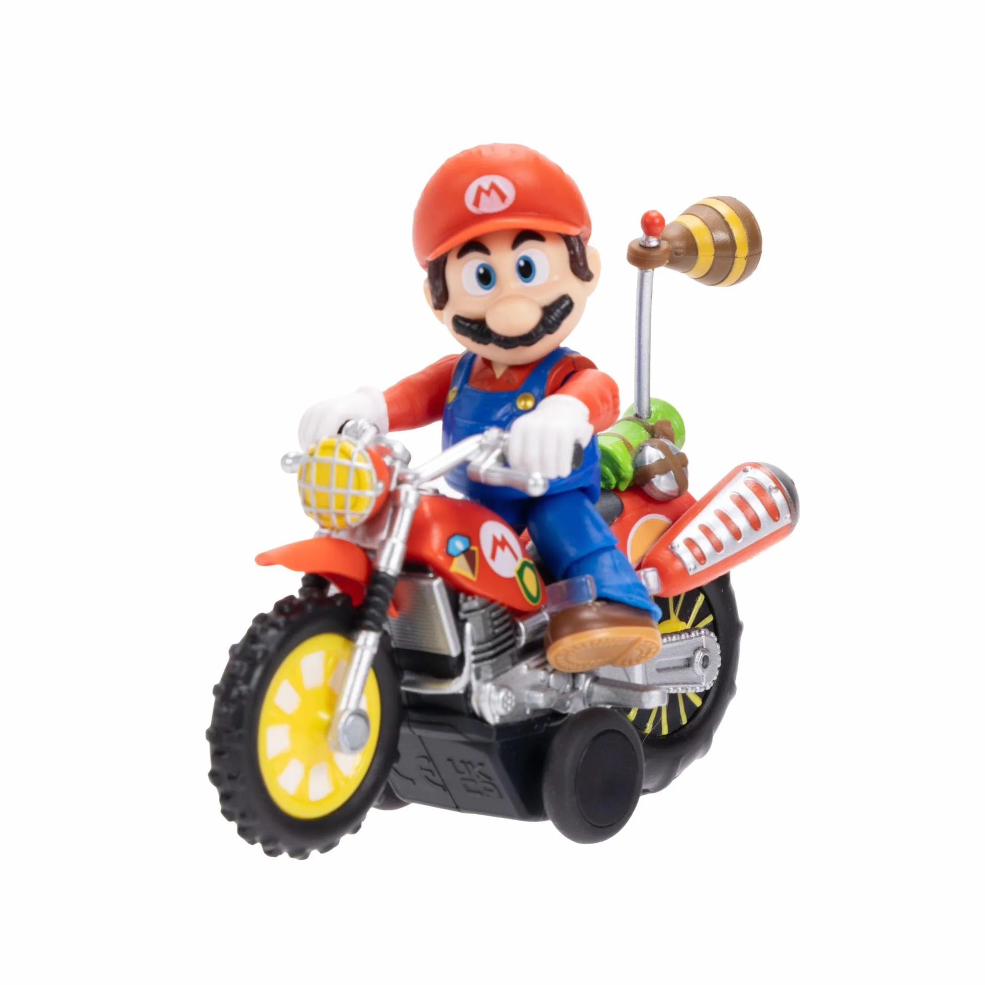 La película Super Mario Galaxy – Figura de 6 cm con Motocicleta de Retroceso – Mario