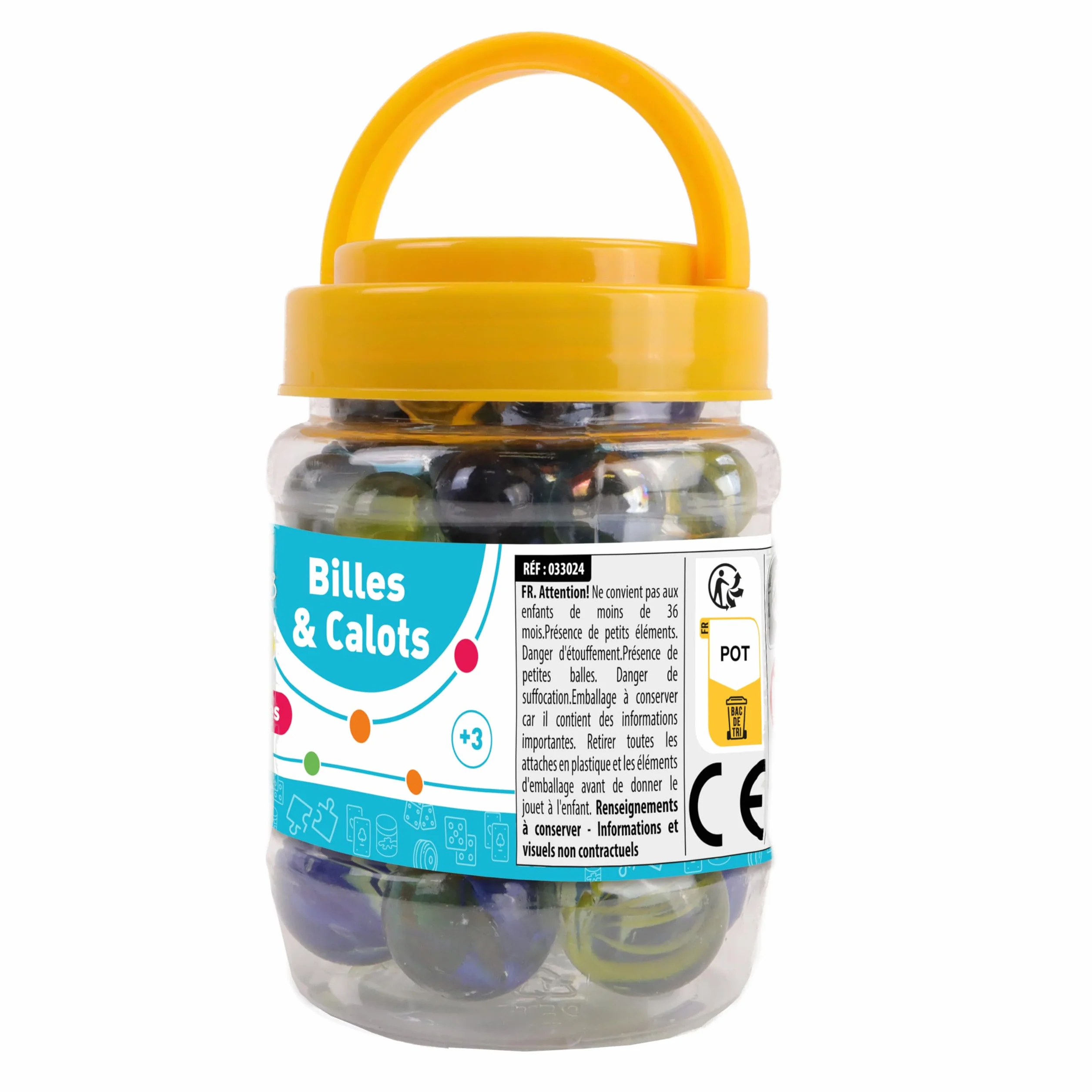 MGM FLYPOP'S - Botes de Canicas y Tapas - Juego de Recreación - 033024 - Multicolor - Vidrio - Juego de Habilidad - Juguete Infantil - Tapas - 1,6 cm x 1,6 cm - A Partir de 3 años.