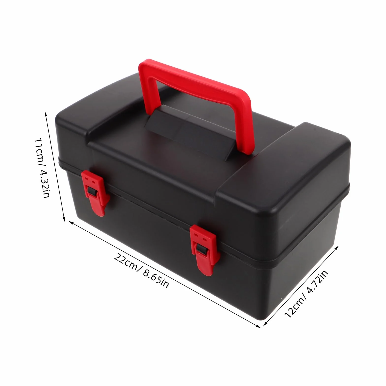 Gyro Organizer Aufbewahrungsbox mit Griff leichter Kunststoff Battling Top Aufbewahrungskoffer für Separates Fächer-Design schützt Zubehör tragbare Spielzeugbox für Reisen und