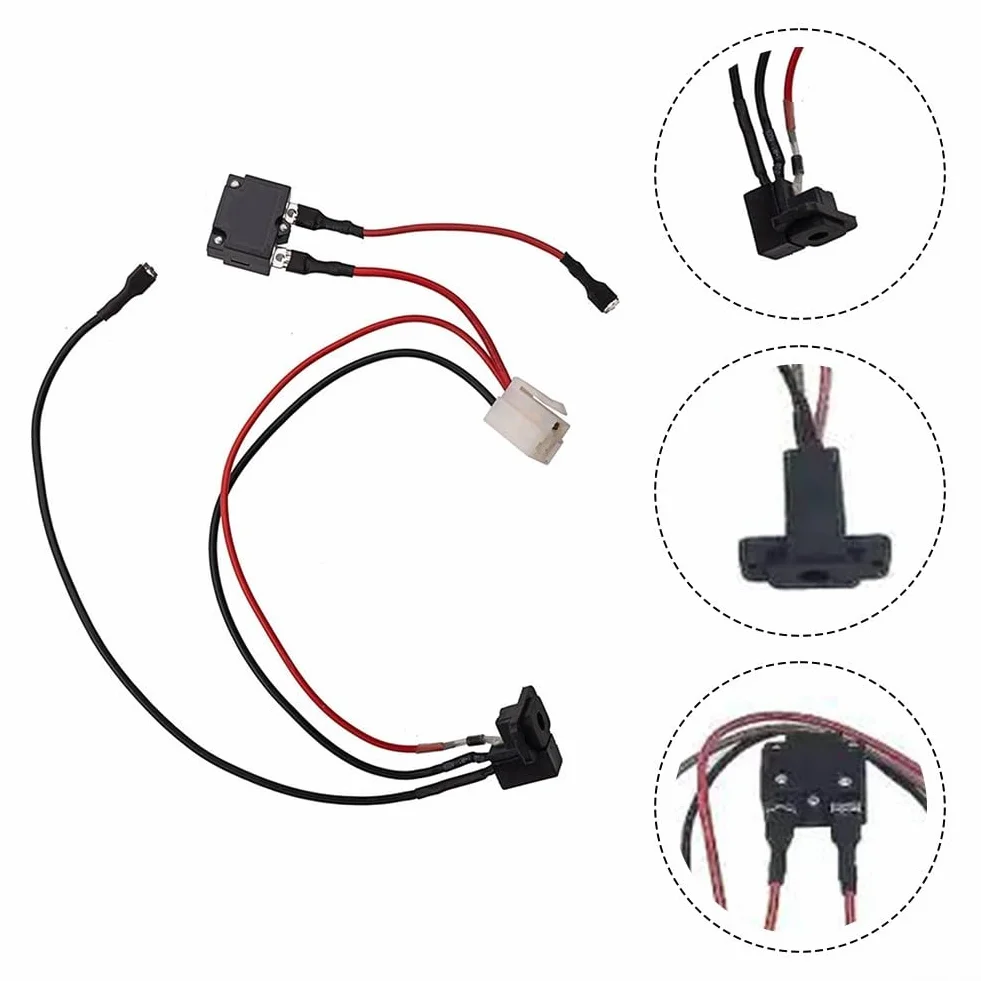 Interfaz de cargador de coche eléctrico para niños, caja fuerte y enchufe para modelos de 6 V, 12 V, 24 V (A)