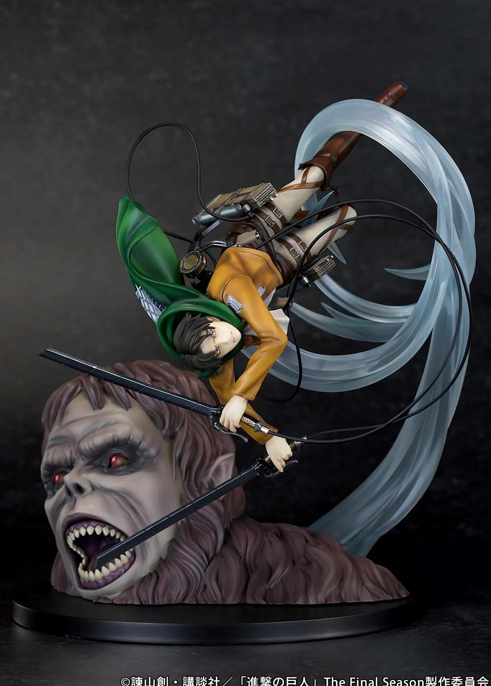 Proof Levi vs Beast Titan Ver. Fig. 27,5 cm Attack on Titan