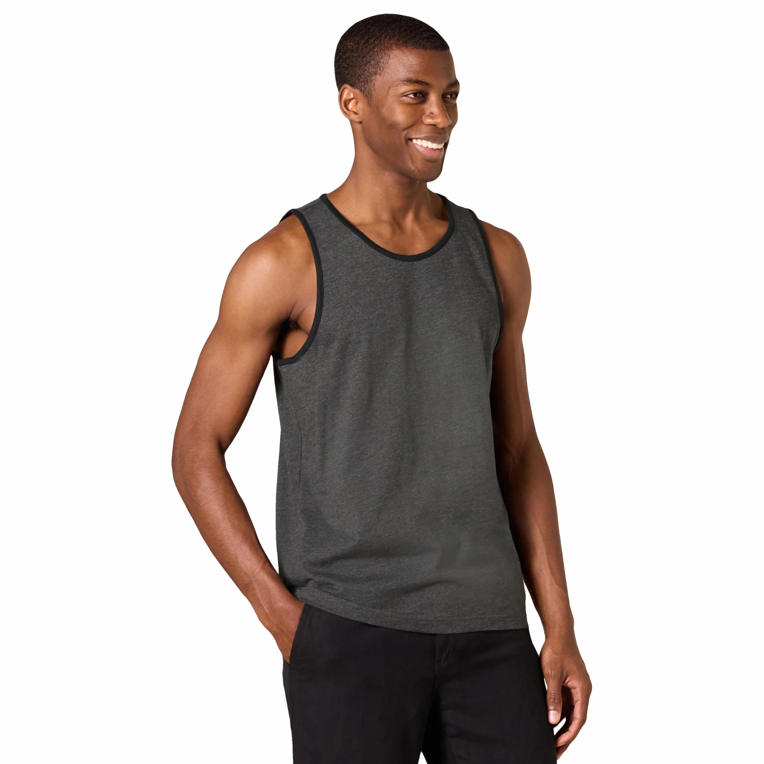 Amazon Essentials Hombre Camiseta de Tirantes Ajuste Normal