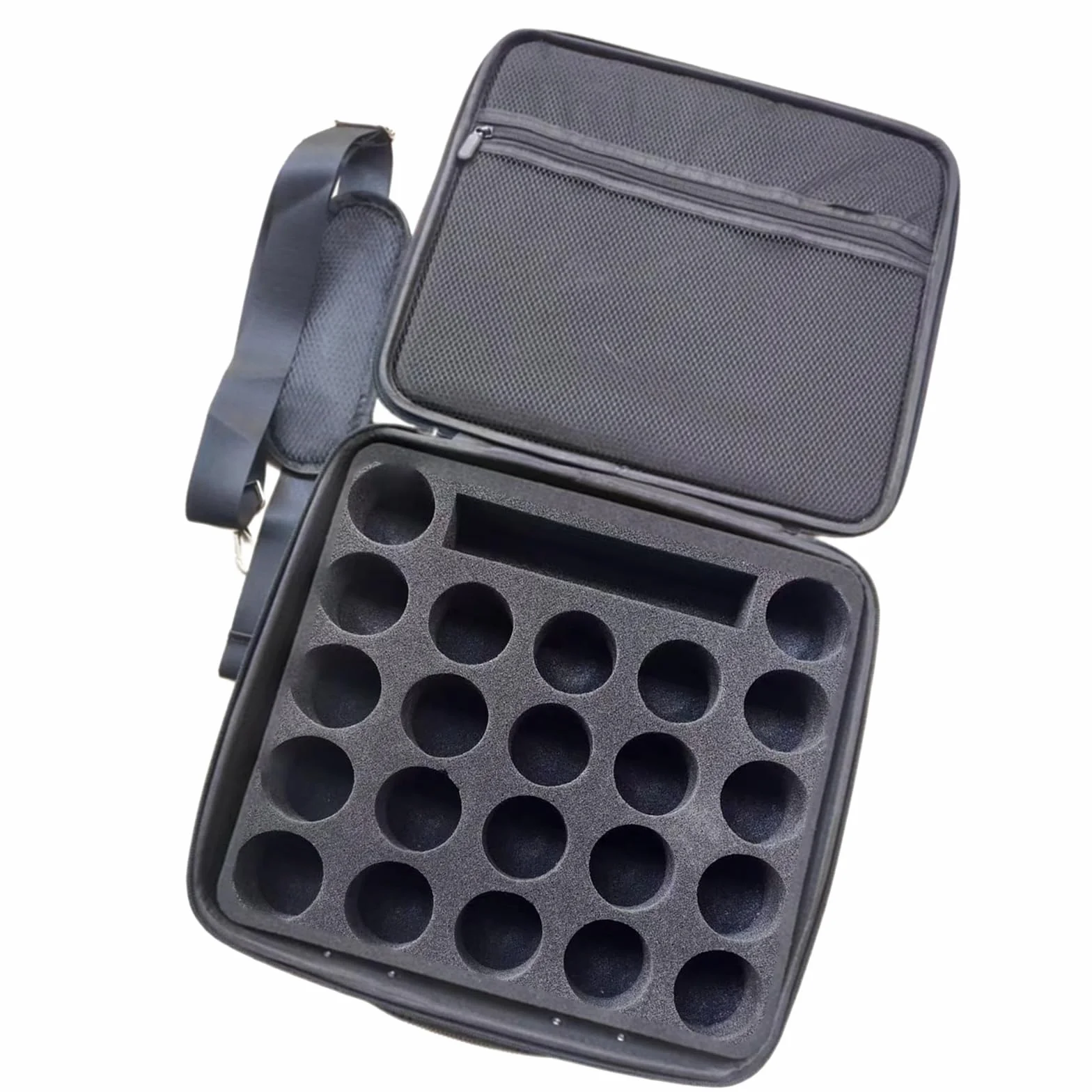 Estuche para bolas de billar con asa de transporte
