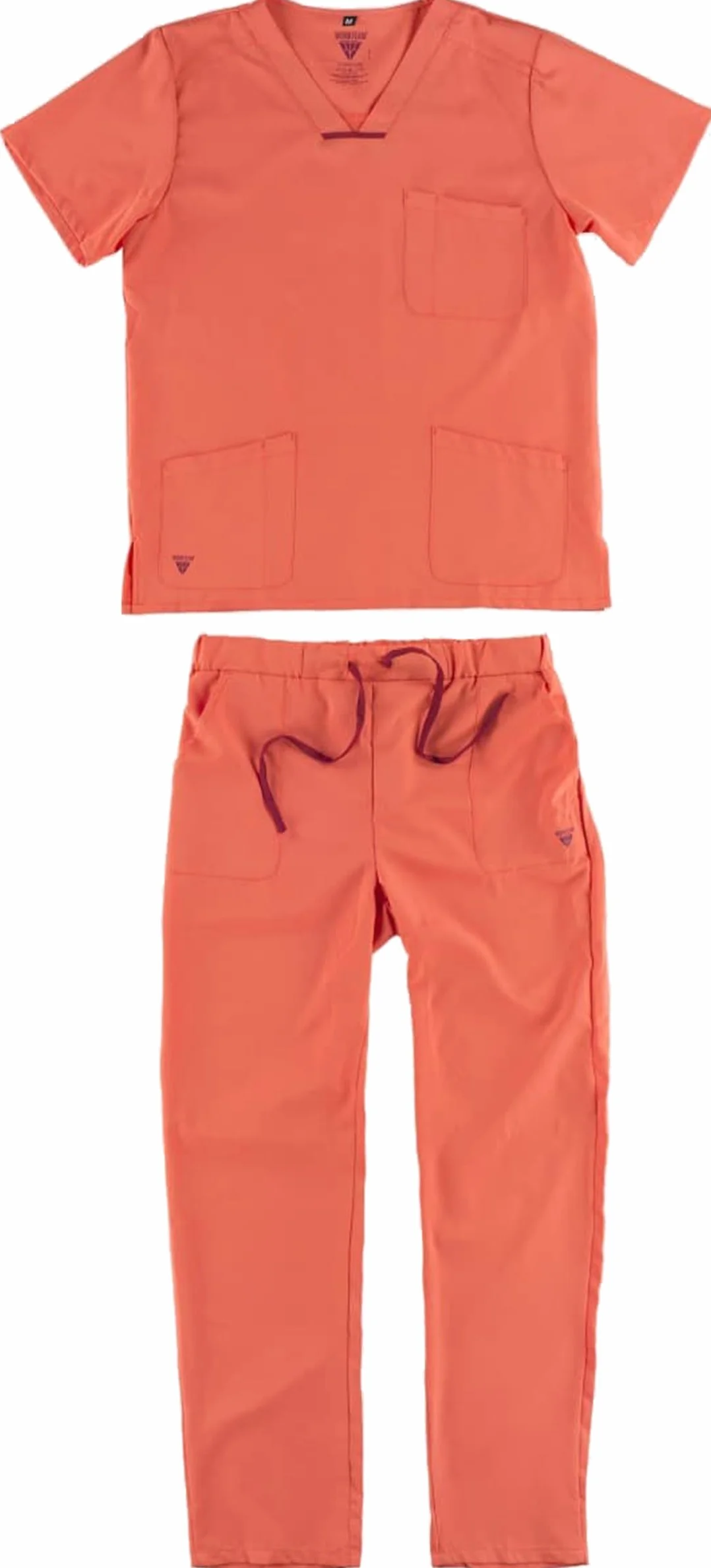 Workteam Conjunto Sanitario Elástico Unisex Uniforme Médico Enfermera