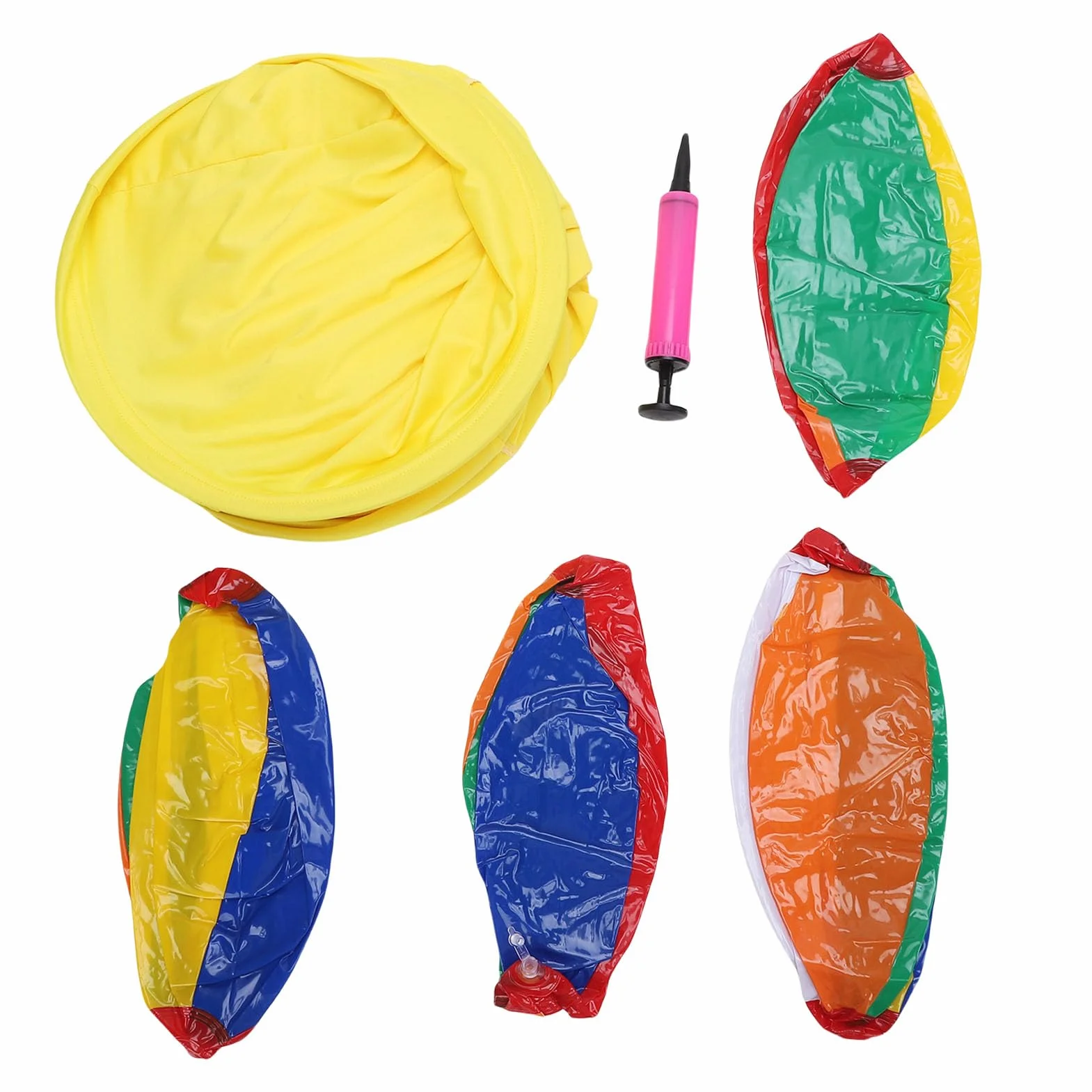 Dilwe Granny Pants Yard Game, Divertido Juego de Pantalones Elásticos con 4 Bolas, Ideal para Reuniones Familiares en el Patio Trasero