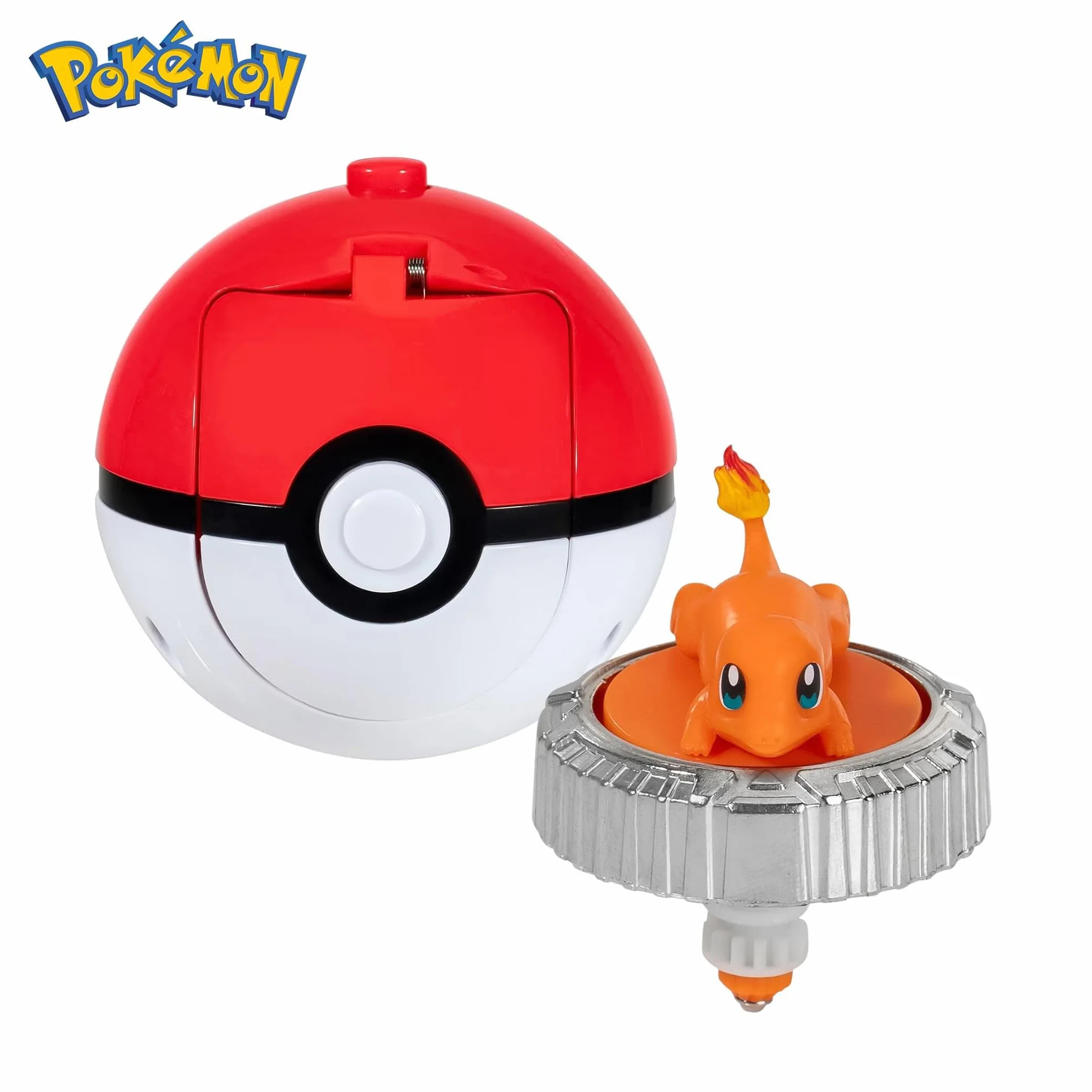 Pokemon Battle Spinner Single-Pack Charmander & Poké Ball