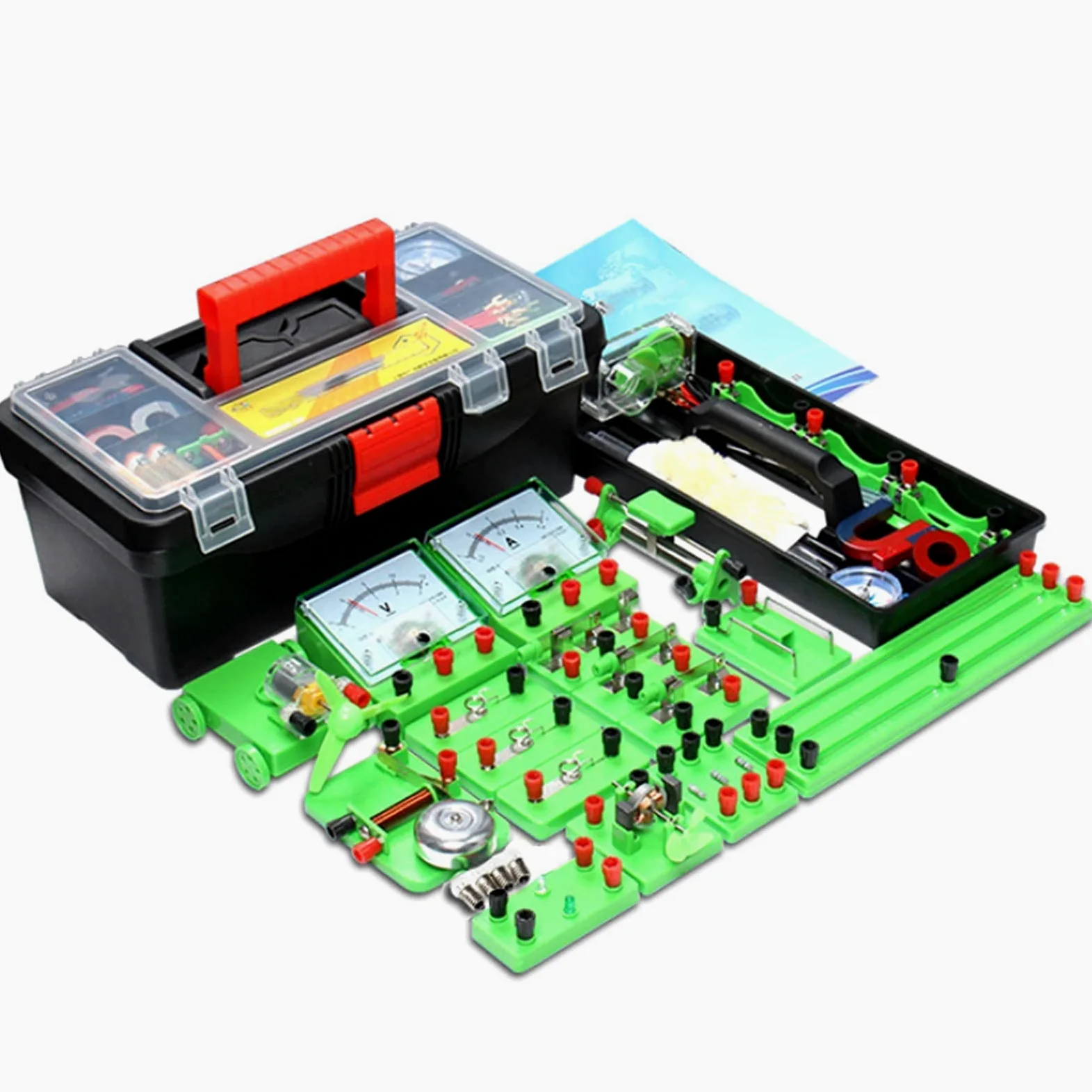 Kit De Circuito para Hacer Uno Mismo En El Laboratorio De Ciencias De Física Eléctrica, Experimento De Electricidad Y Magnetismo, Equipo para Experimentos En El Aula De F,