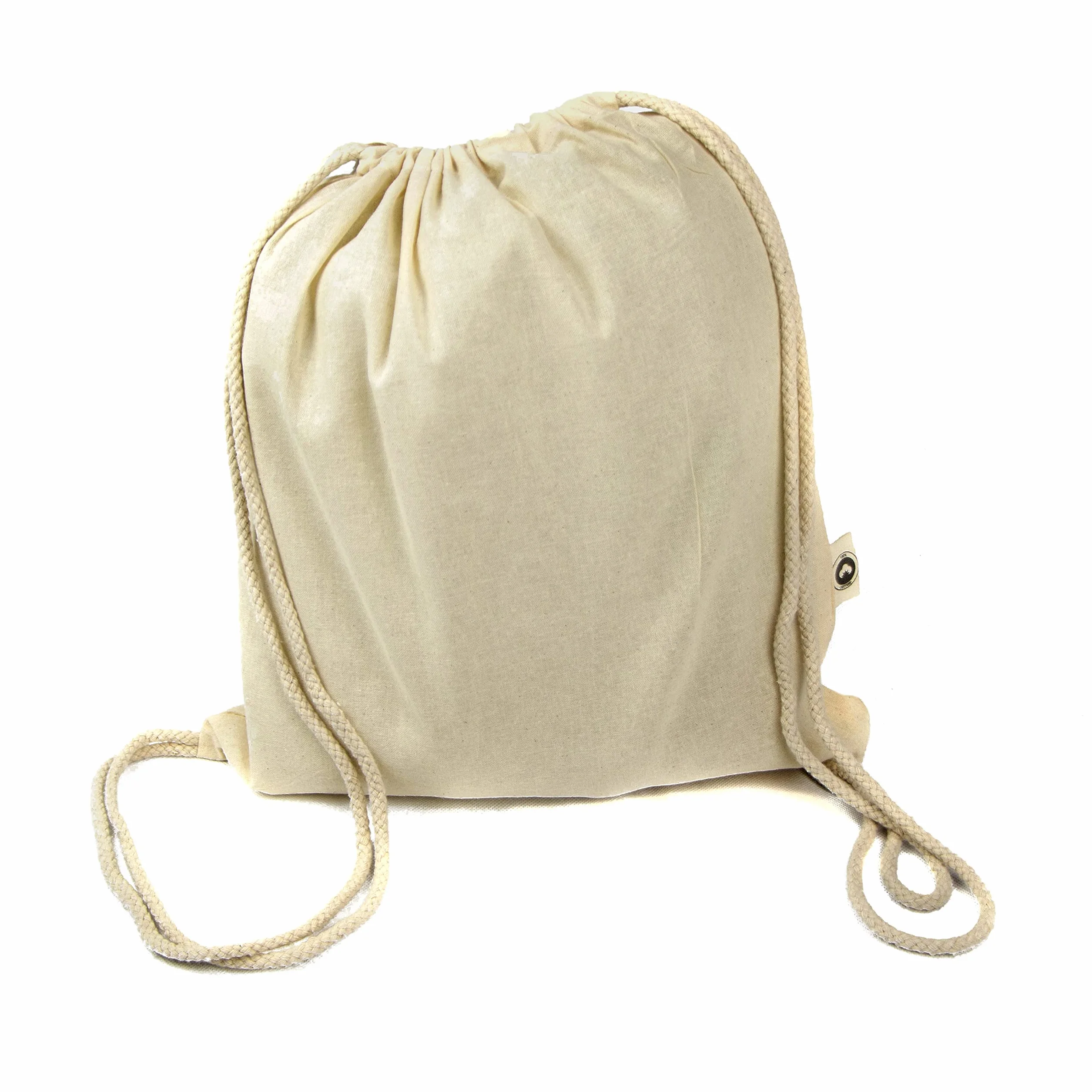 Mochila Bolsa Algodón natural 39x35 cm 130 grs