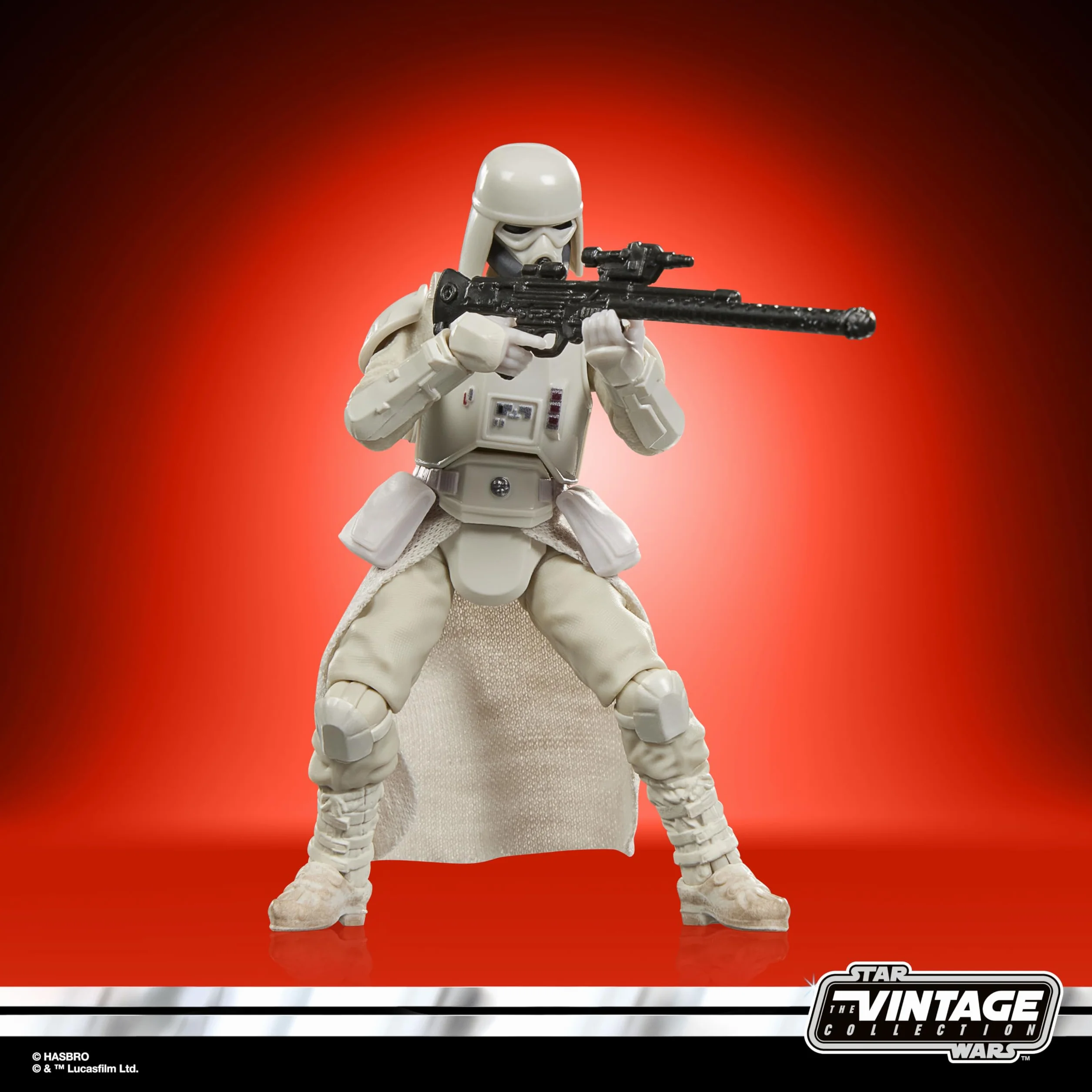 Star Wars La colección Vintage, Imperial Remnant Snowtrooper, The Mandalorian and Grogu, Figura Premium de 9,5 cm