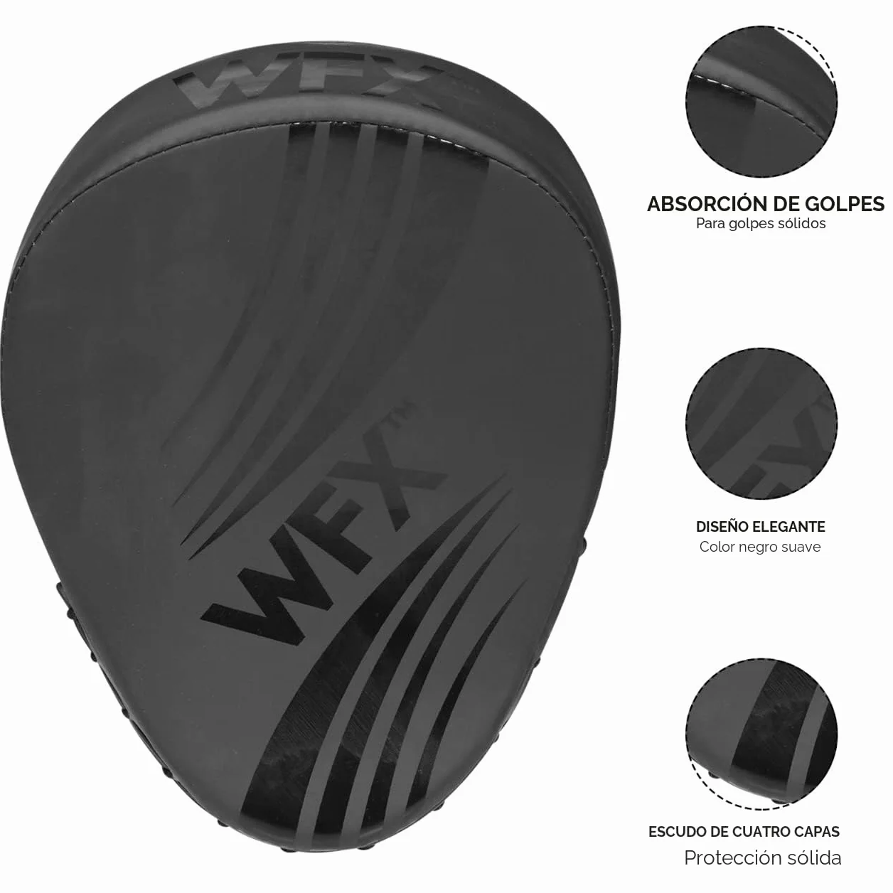WFX Almohadillas de Boxeo Manoplas de Enfoque para Entrenamiento MMA