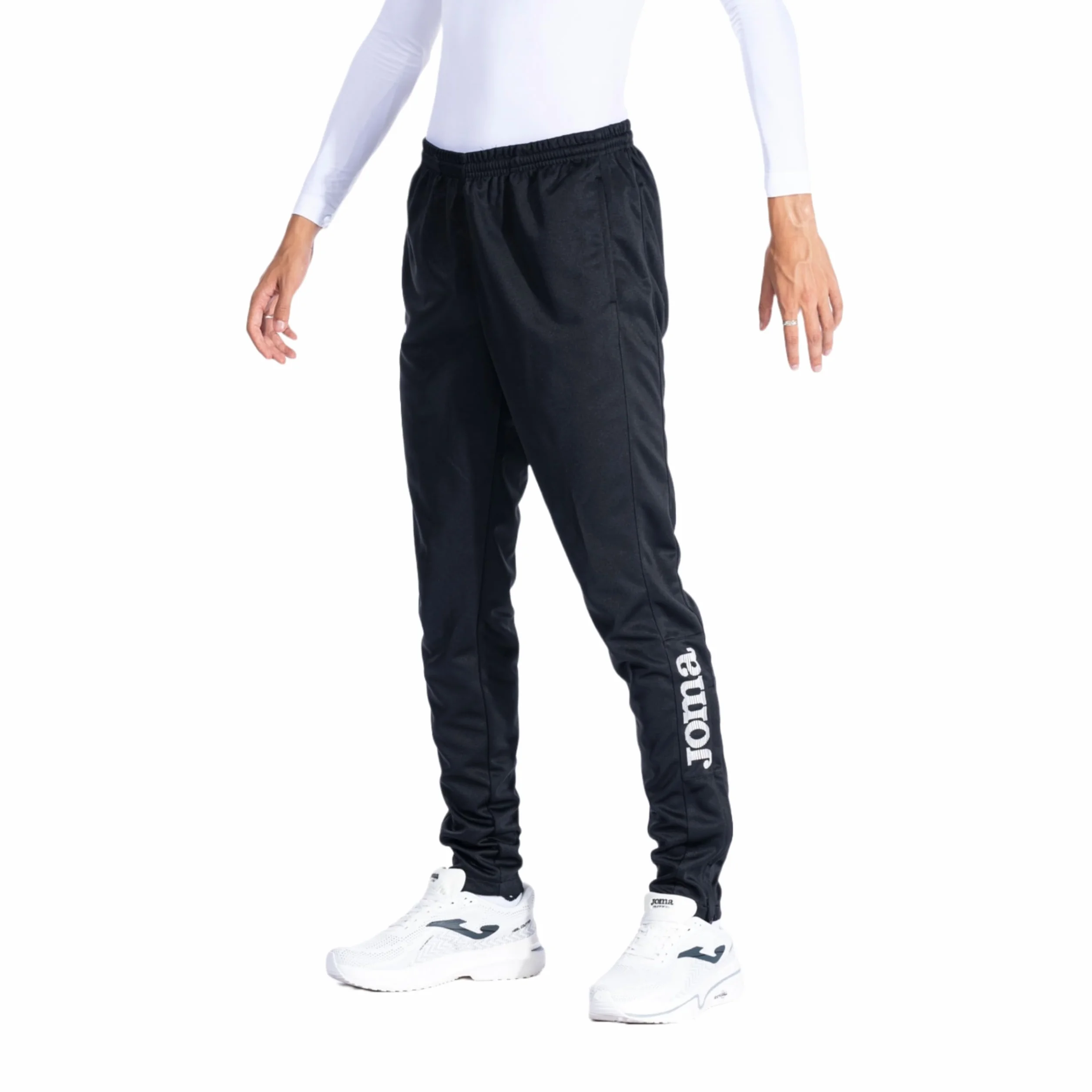 Joma Championship IV Pantalón Largo Deportivo Hombre, 5XS-3XL, Cintura Elástica, Cremallera