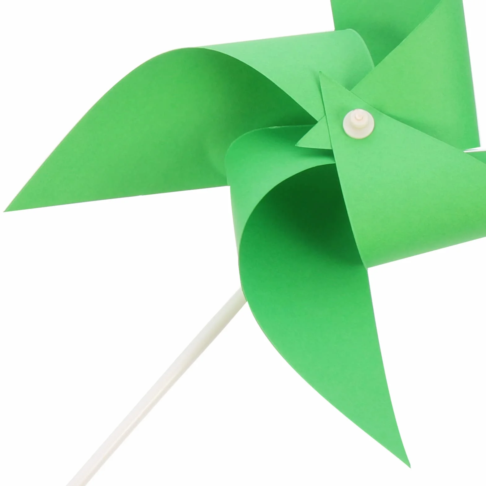 COHEALI Molinillos de Viento de Papel para Niños 8 Piezas Colores Mezclados para Manualidades Creativas Montaje y Dibujo Juguetes Educativos para Fiestas y Actividades Familiares