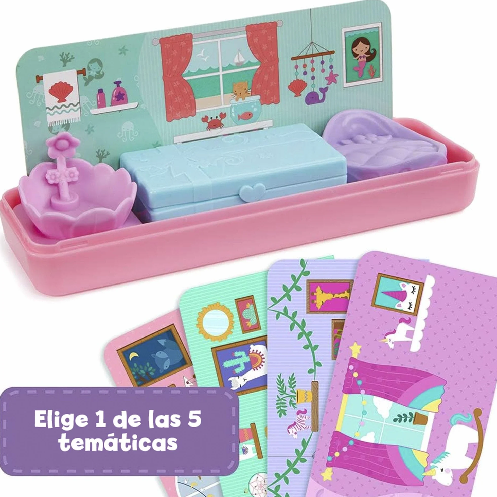 Bizak Pop Surprise Mega Set Bebés y Sorpresas, 5 cápsulas con bebés, Accesorios y Piscina, Gender Reveal, Disfraces Intercambiables, +50 para coleccionar, a Partir de 3 años (64580002)