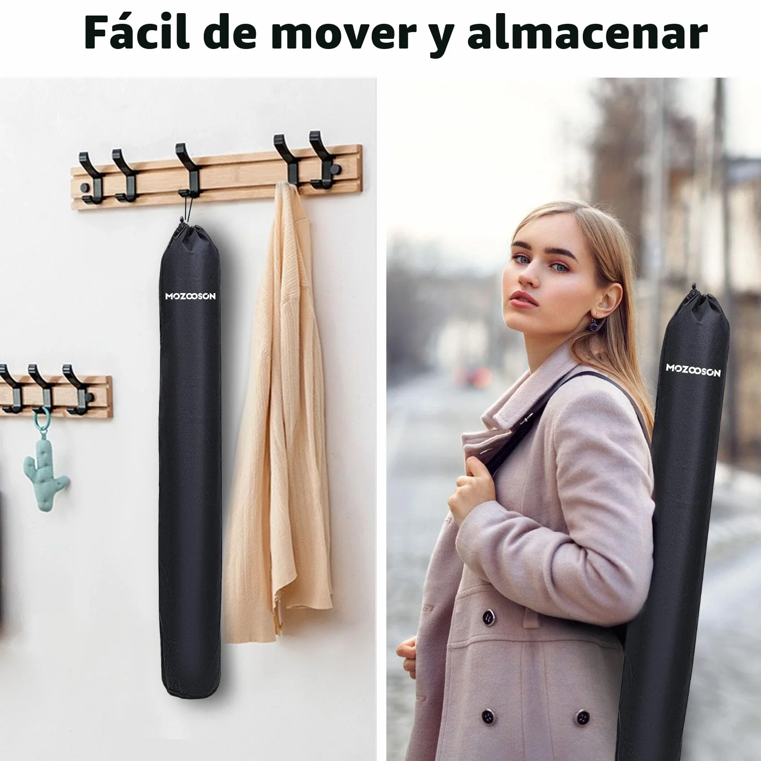 MOZOOSON Tapete Puzzle, Puzzle Mat Roll para Puzzle 1000 1500 2000 3000 Piezas para Adultos Niños, Fieltro Puzzles Tapete, Jigsaw Puzzle Roll Pad, Accesorio para Guardar los Puzzles