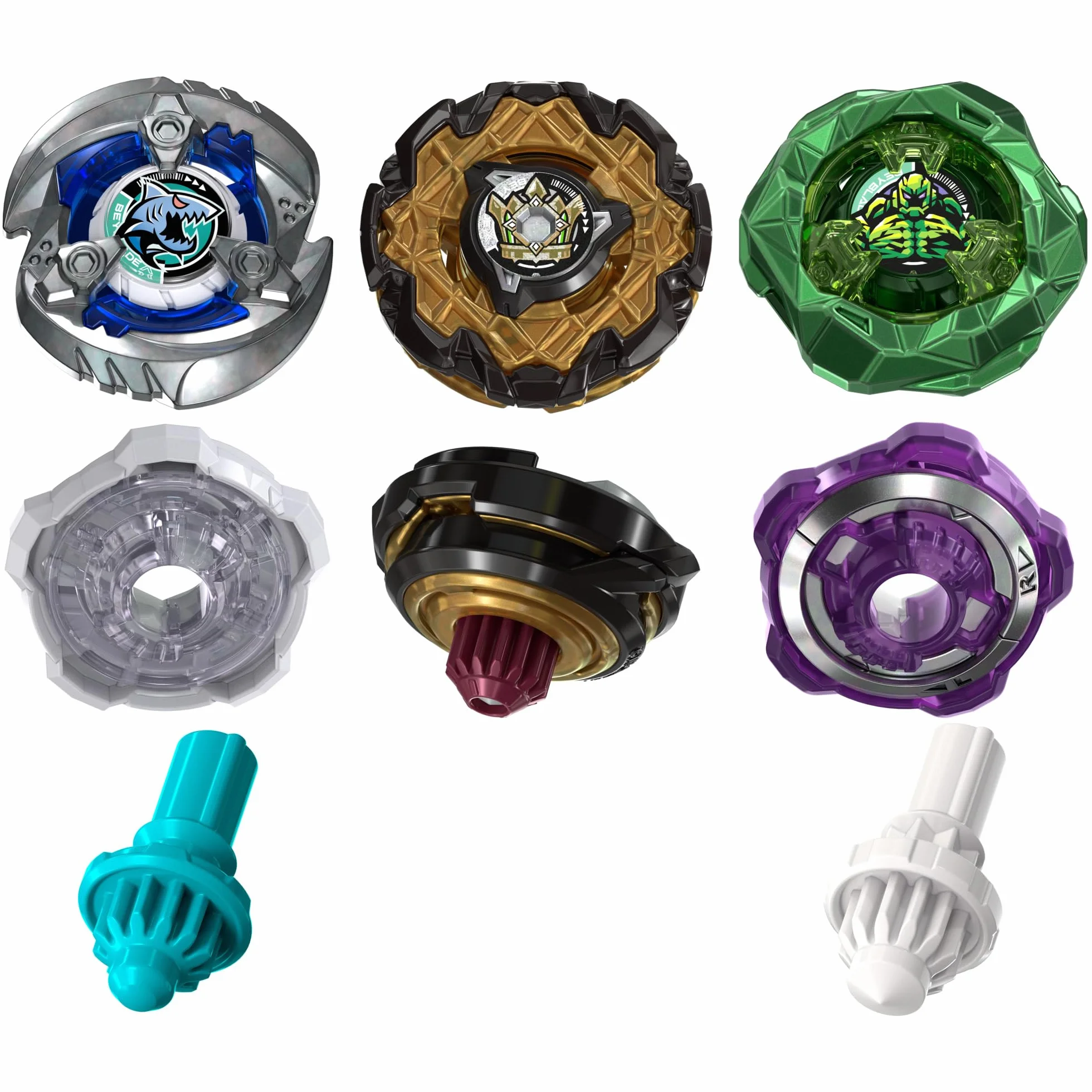 Beyblade X, Pack de Batalla Extrema, Incluye 3 Tops de Batalla Beyblade X Takara Tomy, Edad: A Partir de 8 años