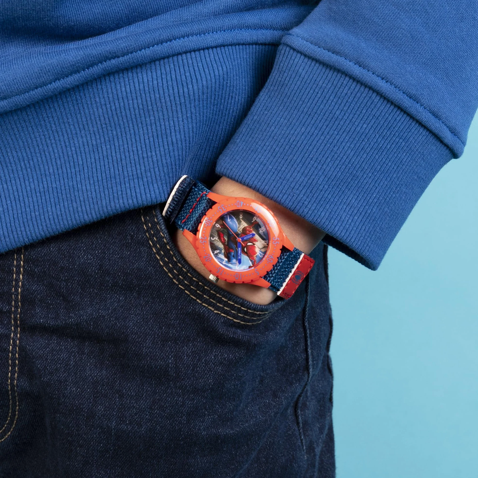 Spiderman SPD3495 Reloj analógico de Cuarzo para niños