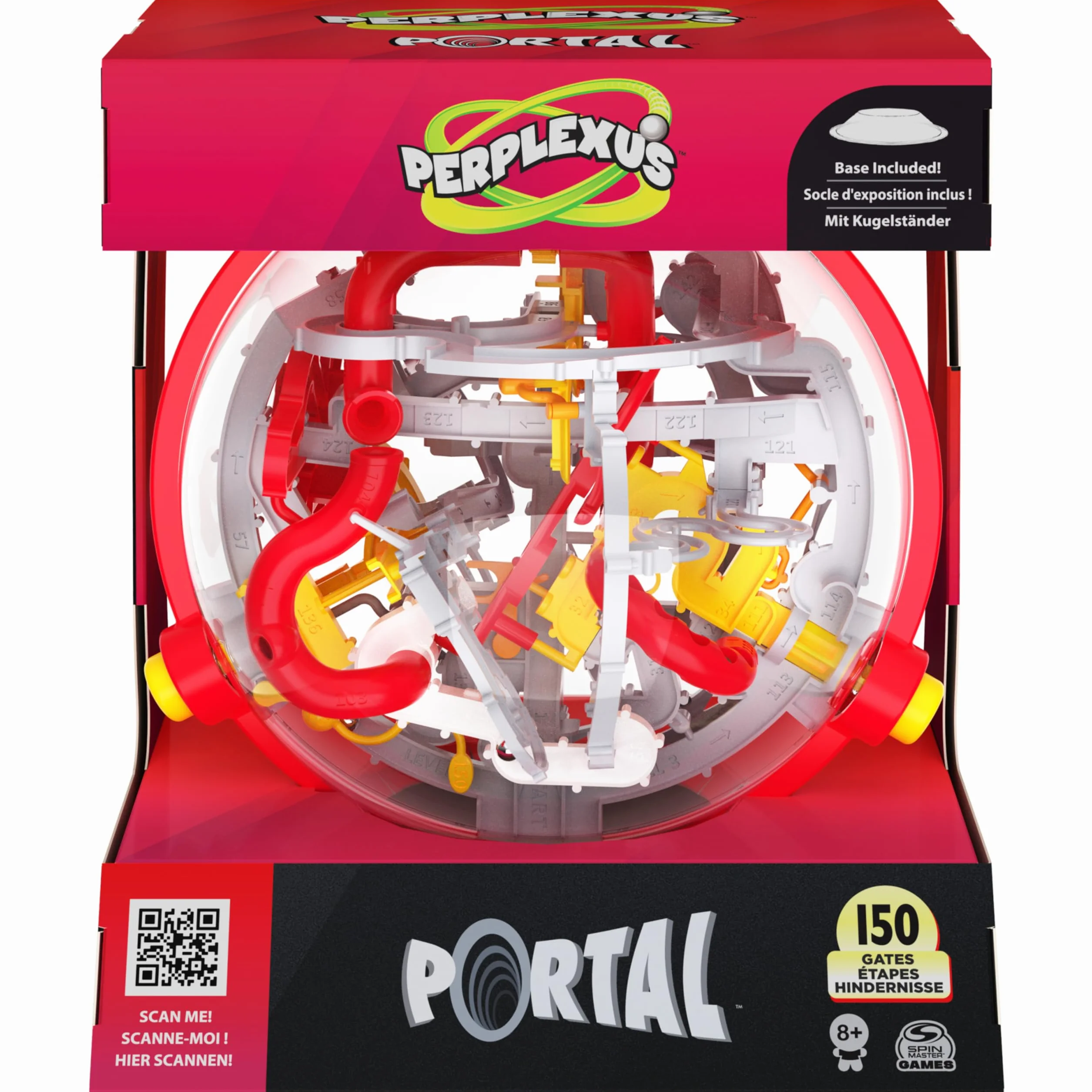 Perplexus Portal Bola Laberinto 3D 150 Obstáculos Rompecabezas Niños 8+ Años