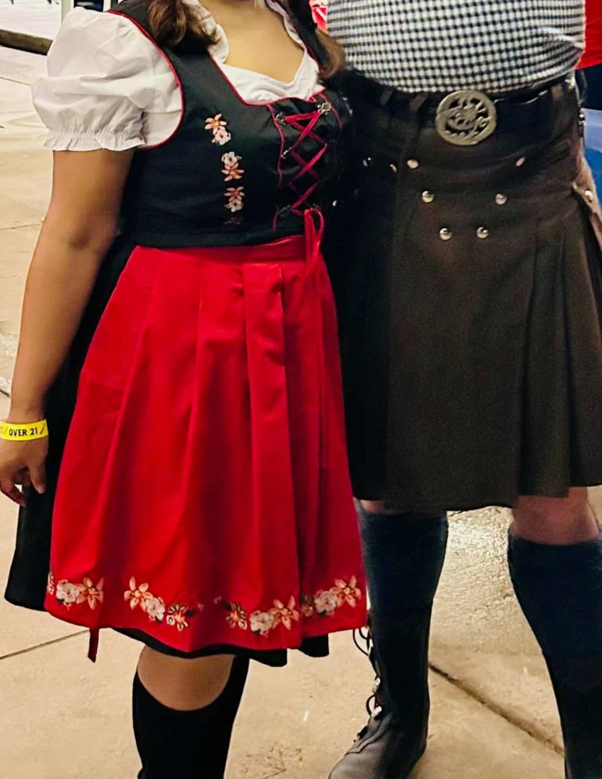 JASAMBAC Disfraz de tirolesa alemana para mujer, 3 piezas, para Oktoberfest, carnaval | Trajes tradicionales bávaros, festivales de cerveza de octubre, Halloween, fiestas temáticas, cosplay