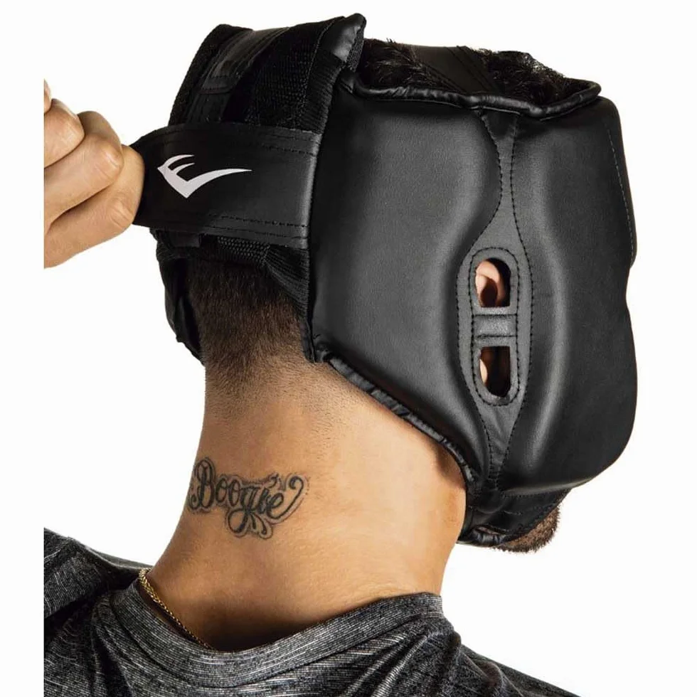 Everlast Core Headgear, Adultos Unisex, Negro, Talla única