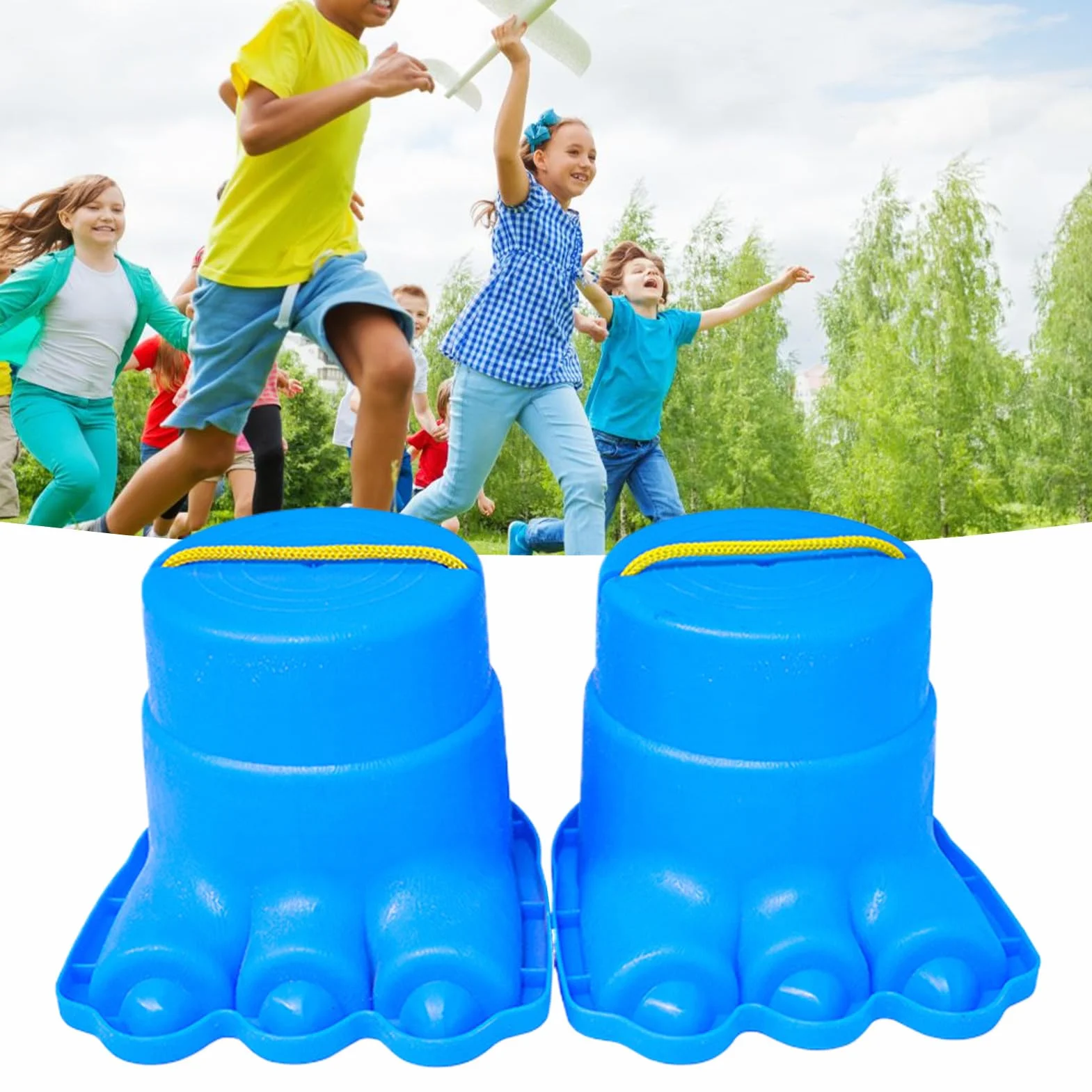 Zancos Para Niños - Piedras De Paso De Equilibrio Para Niños - Circuito De Obstáculos Al Aire Libre Para Clases De Educación Física Preescolar Con Necesidades Especiales Integración Sensorial