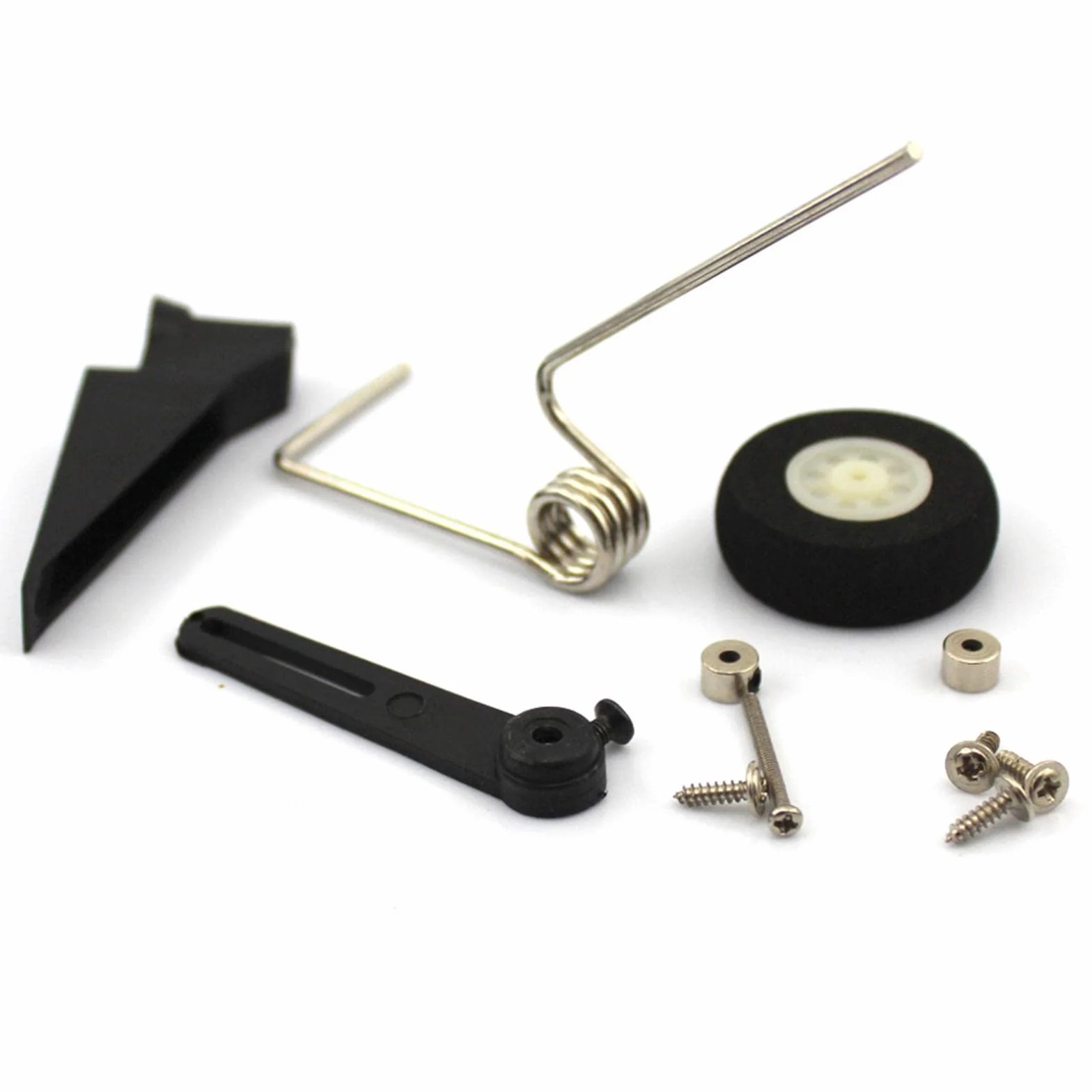 Montaje de rueda trasera para kits de avión eléctrico RC Accesorios Soporte DIY