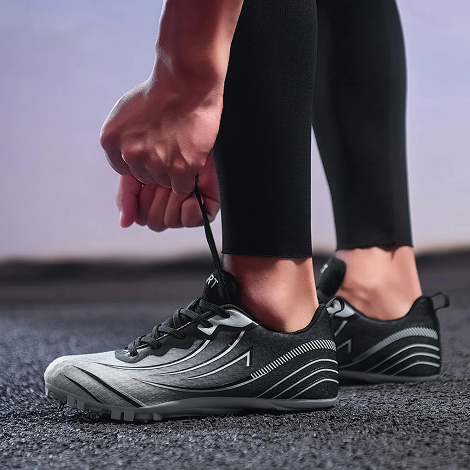 Zapatillas De Atletismo con Clavos para Mujer para Correr Carreras Saltos