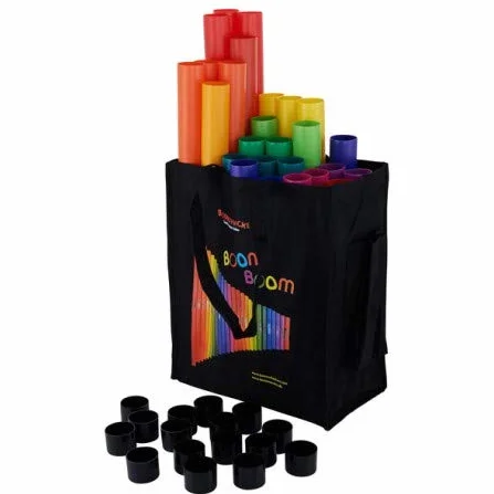 Boomwhackers Lote 28 tubos con bolsa