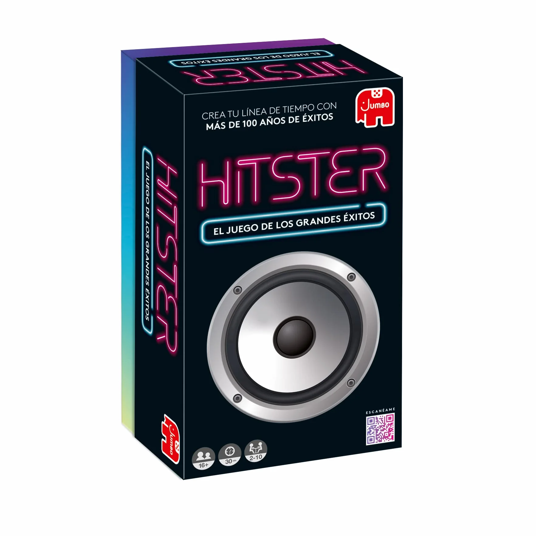 Hitster Original Juego de Mesa Musical Adultos 16+ 2-10 Jugadores Español