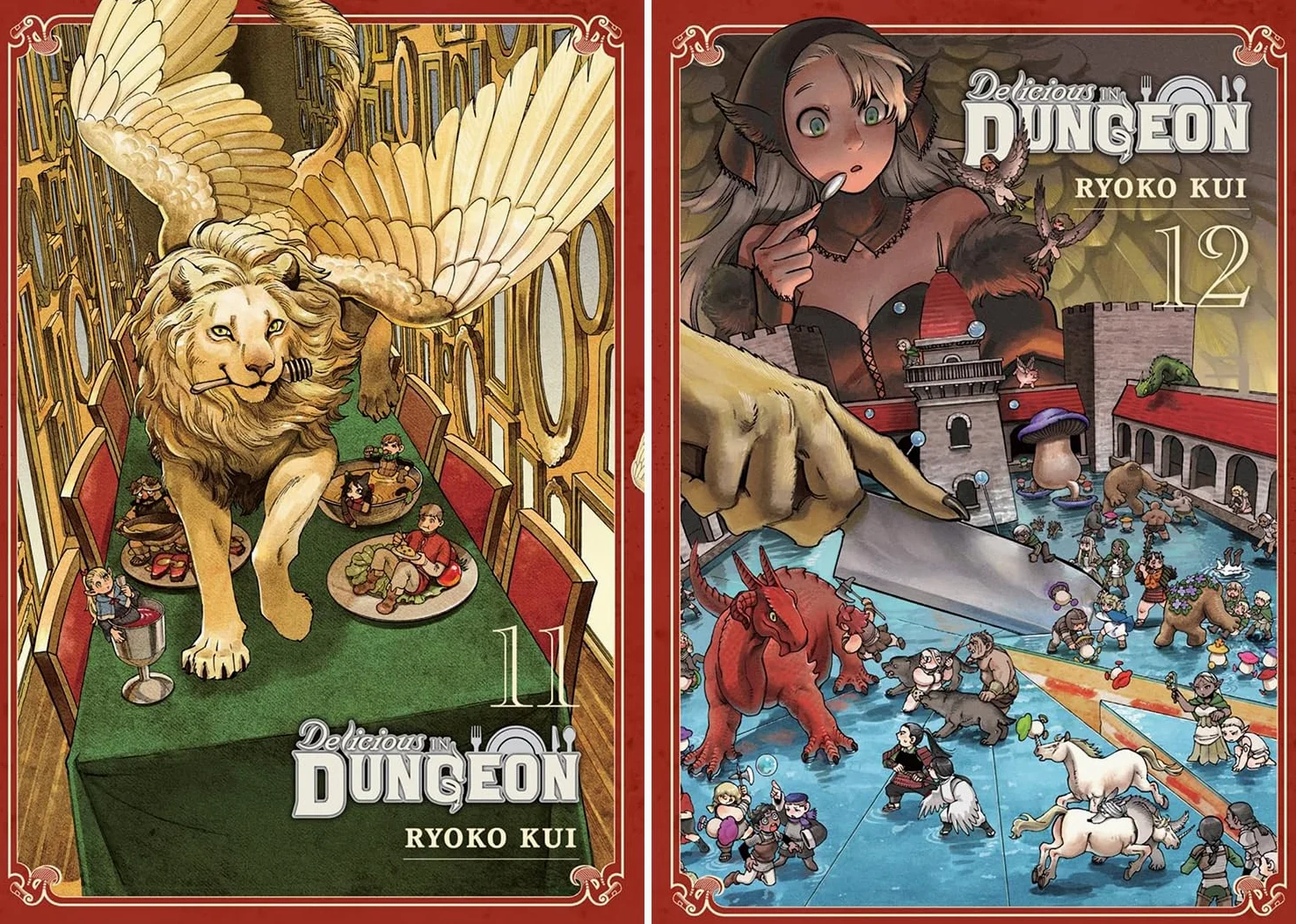 Set de Manga Delicious in Dungeon Vol. 1-14 de Ryoko Kui