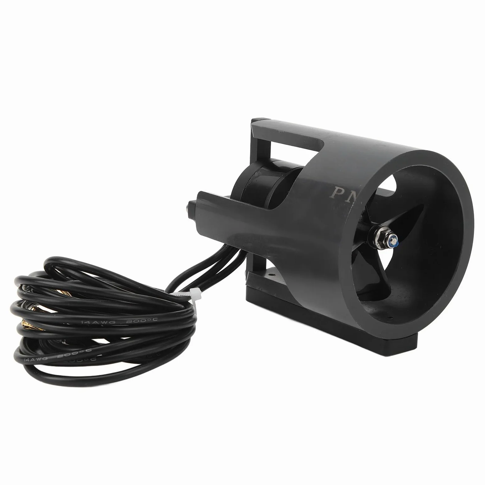 Propulsor Submarino KYO 4T PRO, 12 a 25,2 V Alto Rendimiento Propulsor Submarino del Motor Impermeable sin Escobillas, Kit de Motor de Kayak para Barco de Cebo de Pesca RC (CCW)